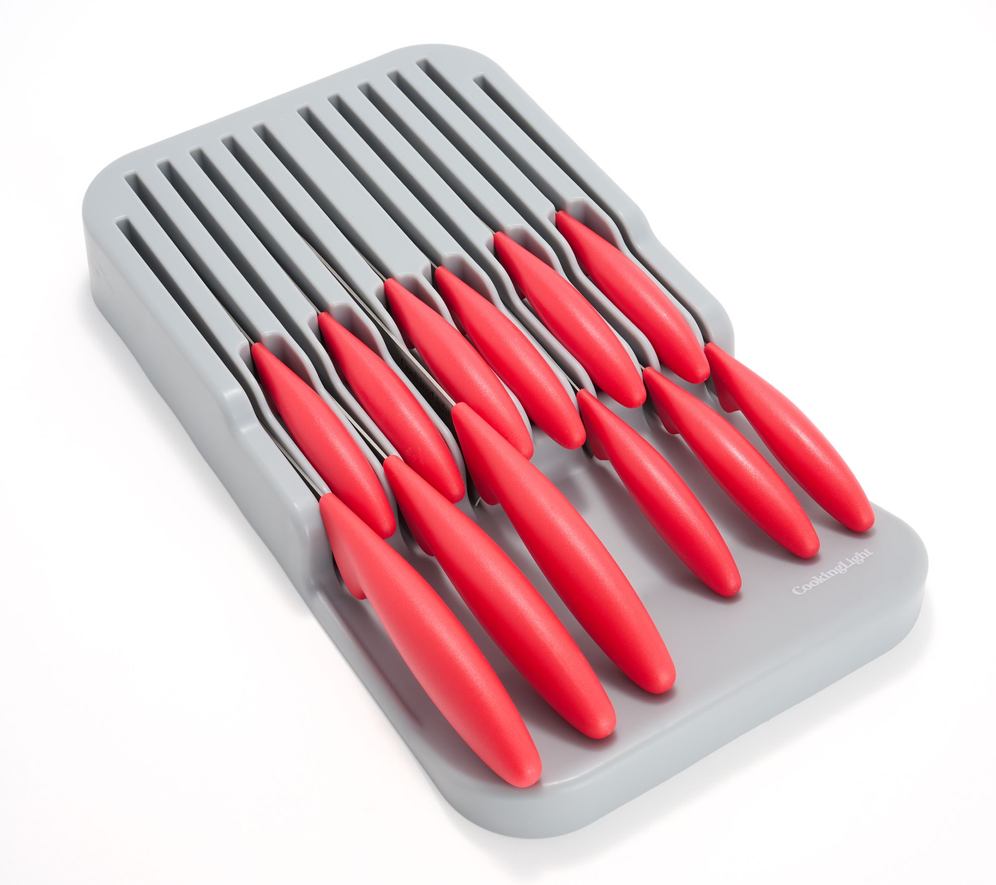 Cooking Light 13-Piece Stainless Steel Cutlery Set w/ Organizer