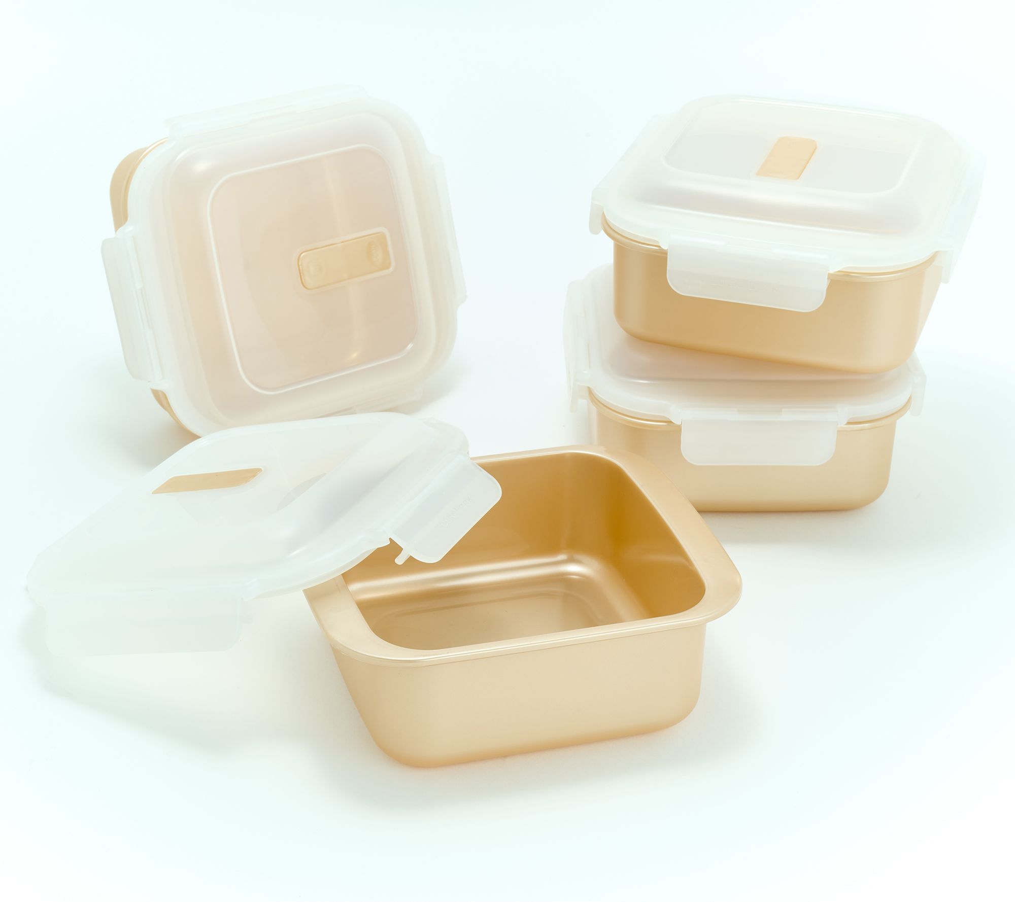 LocknLock Set of 4 Instant Cook Microwave Squares