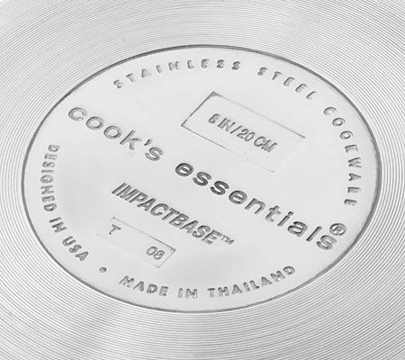 CooksEssentials S/S Advanced 8 Open French Skillet 