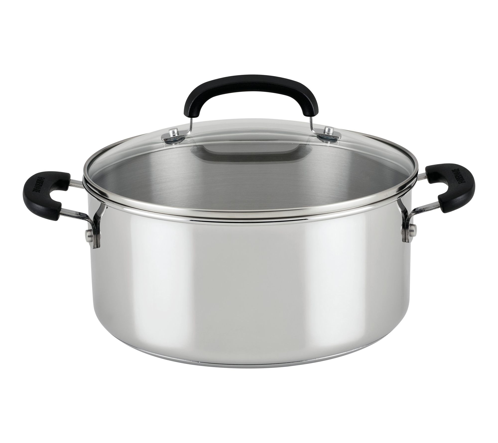 Farberware Brilliance Stainless Steel Dutch Oven with Lid 5 Qt