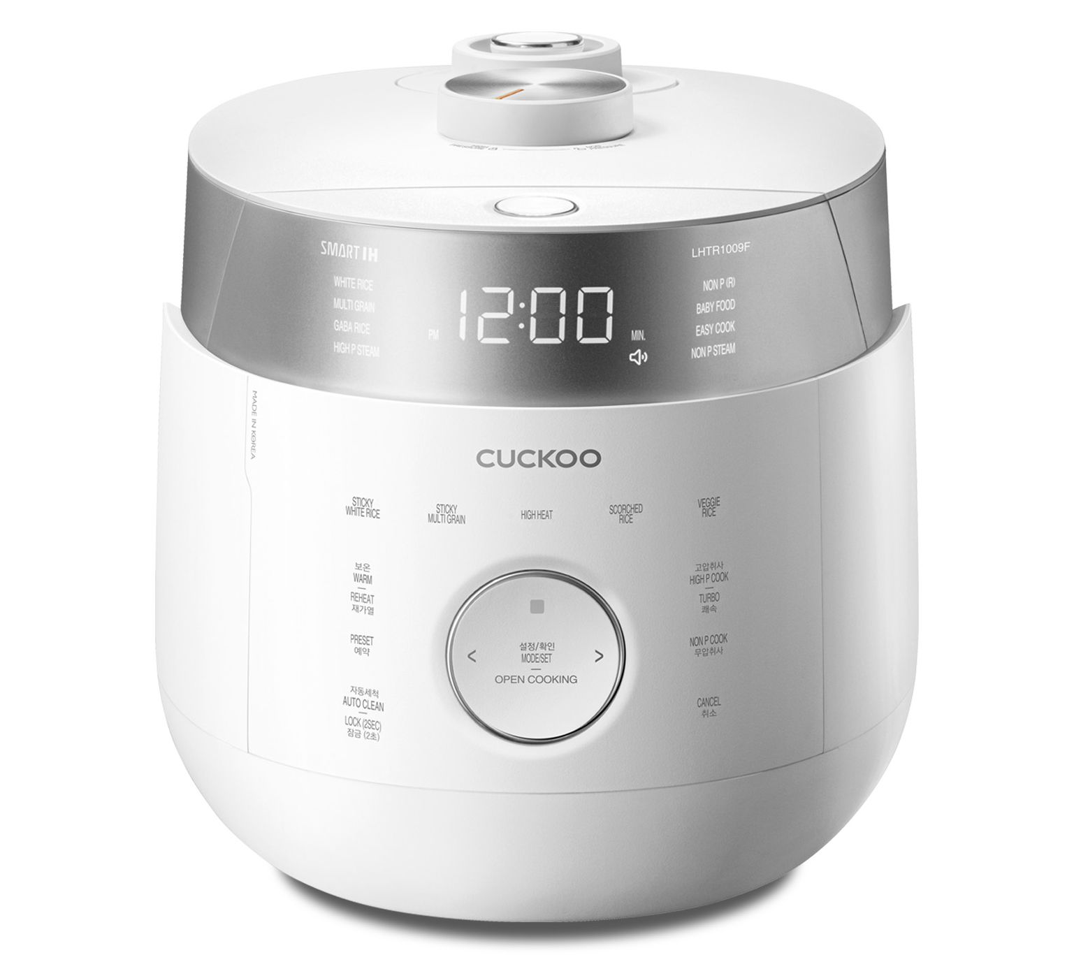 CUCKOO 6-Cup Induction Heating Twin Pressure Rice Cooker