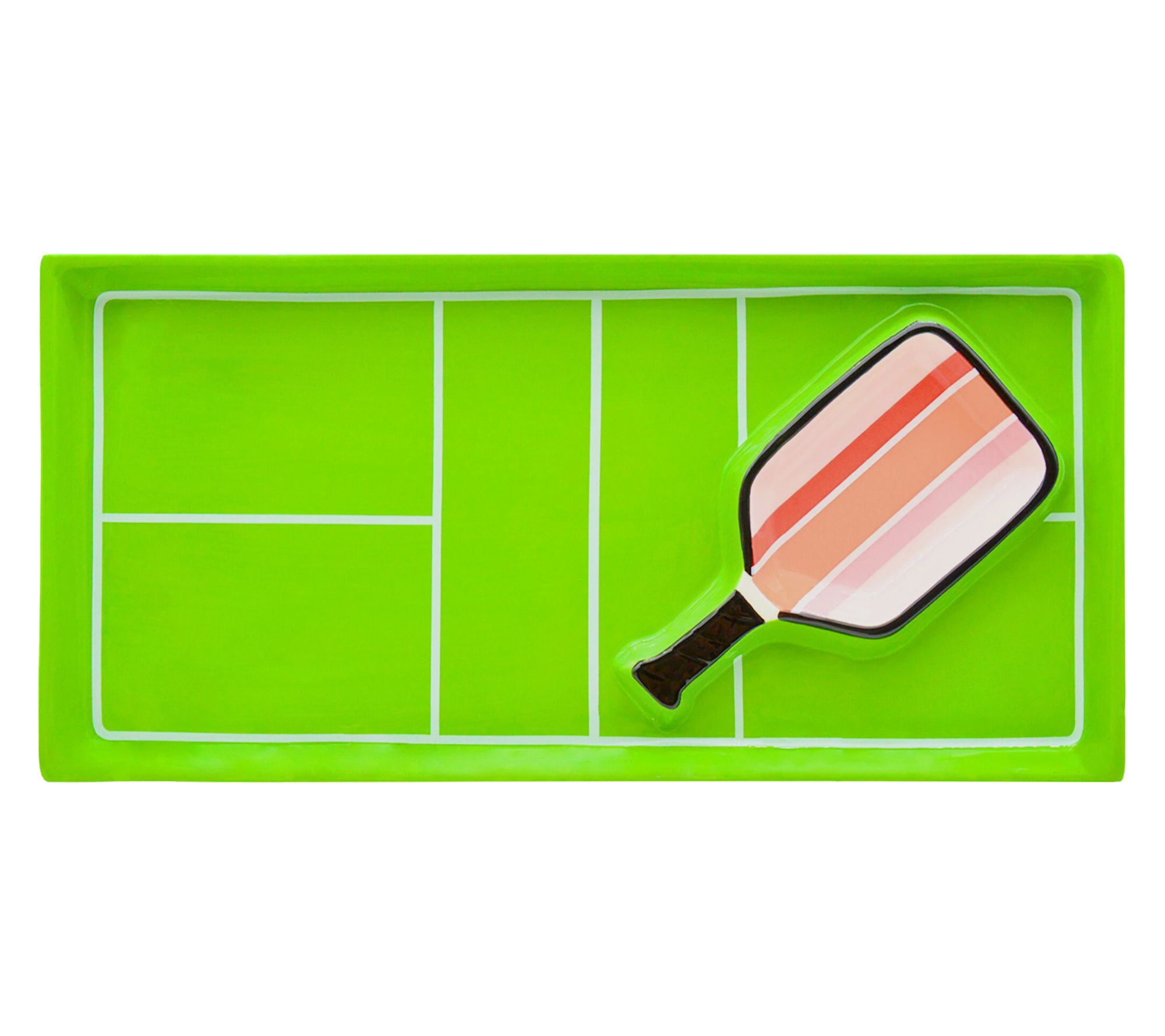 Godinger League Pickle Ball Court Chip & Dip