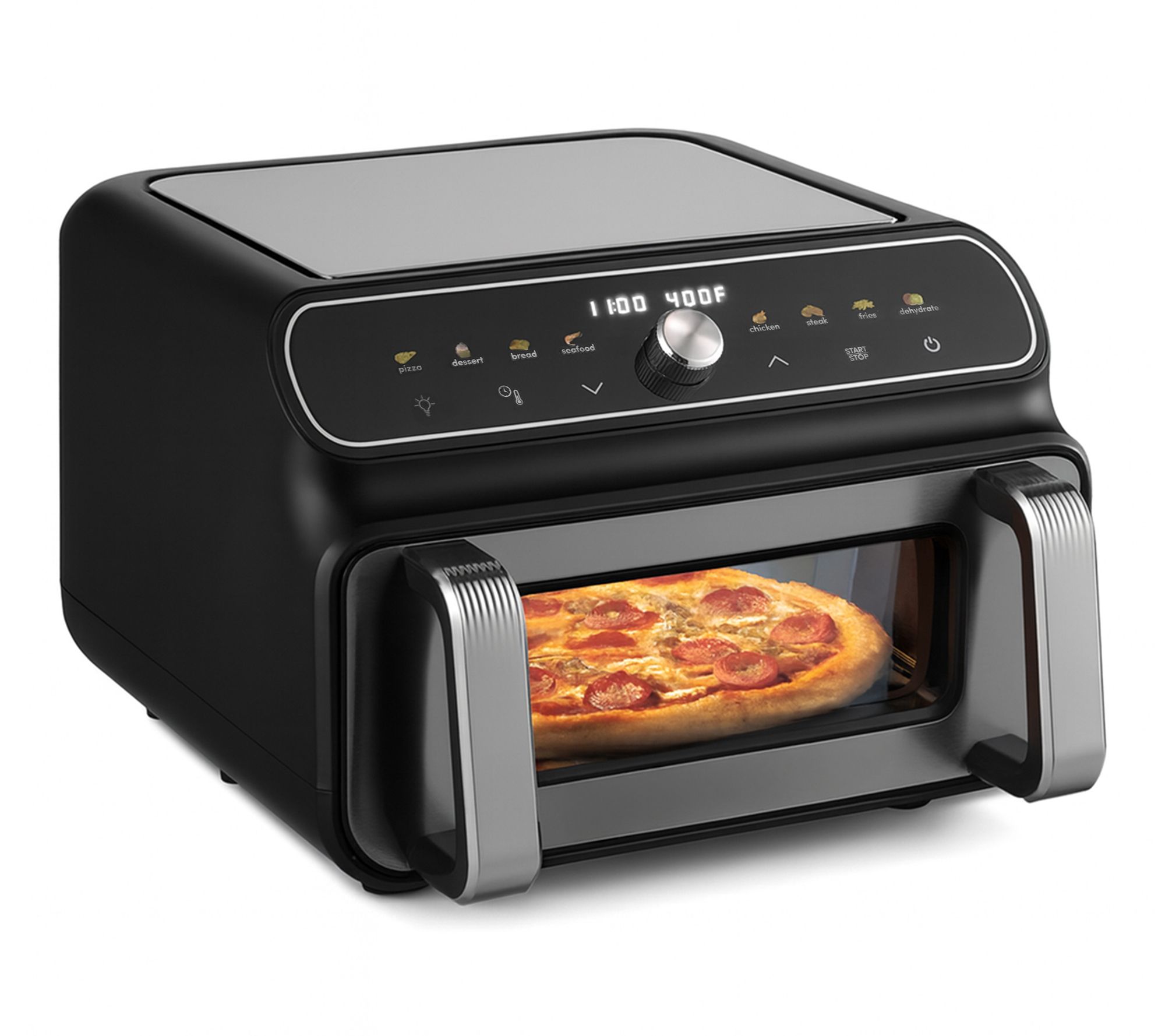 Elite Cuisine 11.5qt Digital Indoor Grill & AirFryer Oven