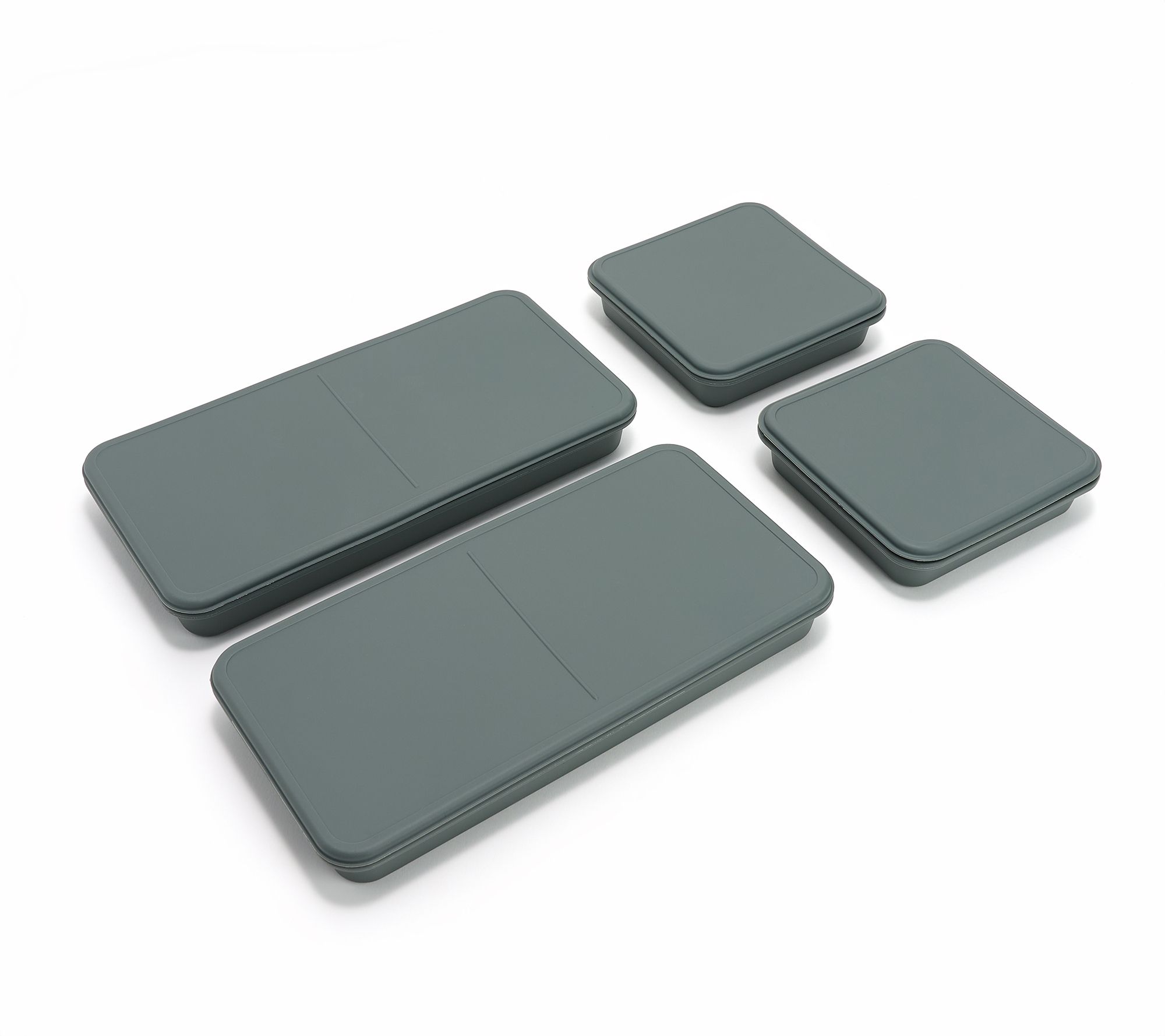 Good Housekeeping 4-Pc Silicone Baking Trays w/ Storage Lids