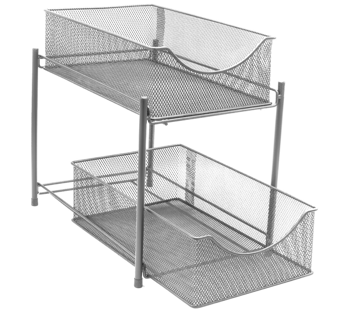 Sorbus 2 Drawers Steel Cabinet Stand