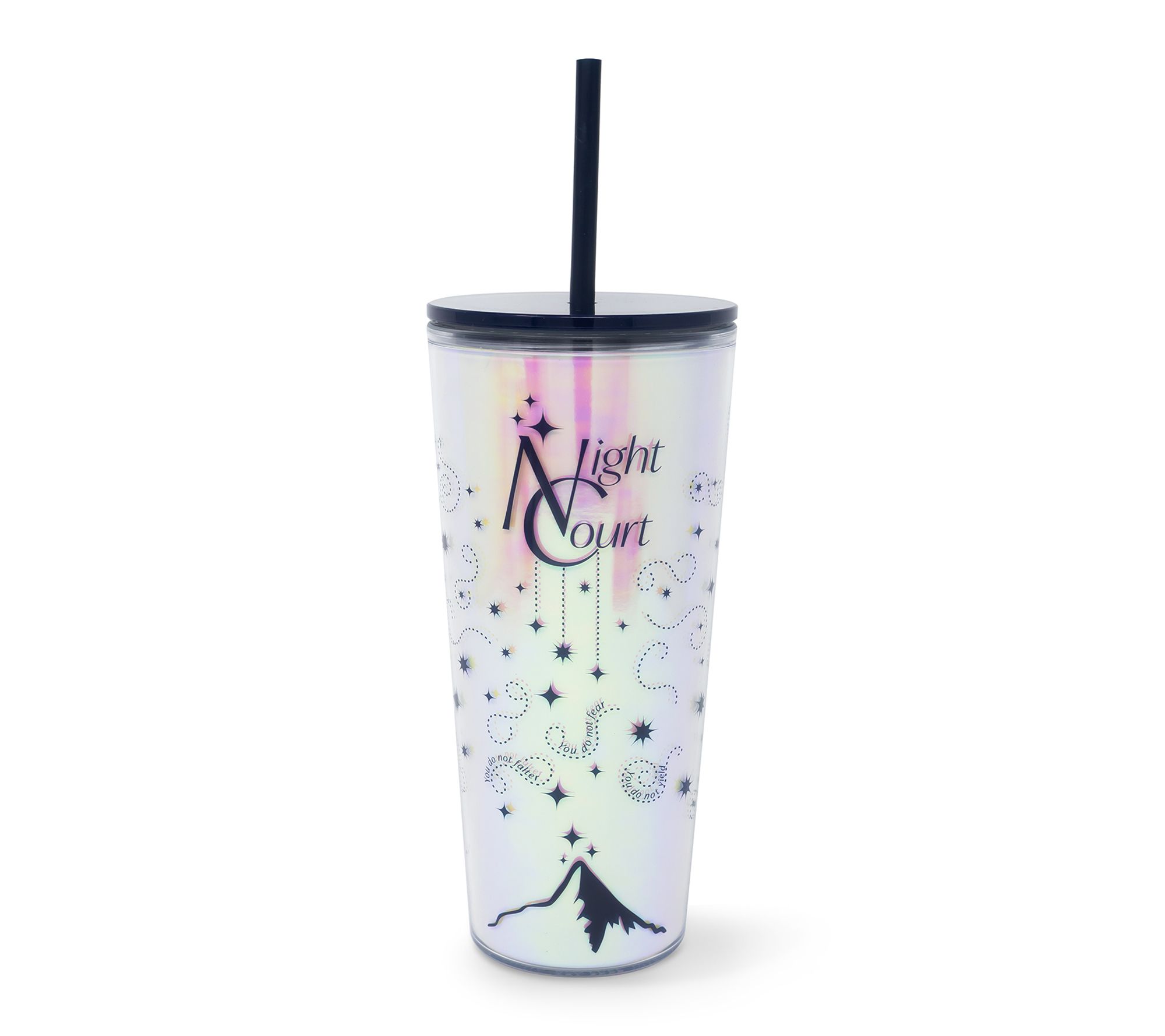 Sarah J. Maas Night Court Acrylic Tumbler with Straw