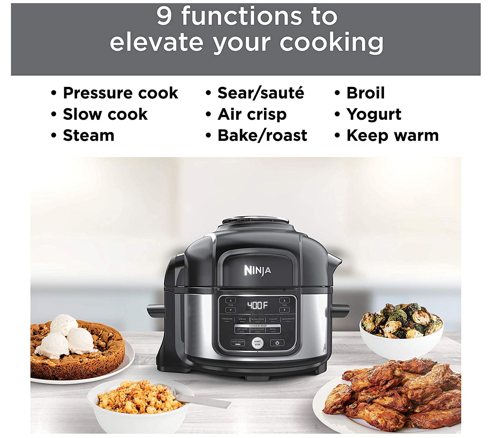 Ninja Foodi 8.5Qt Possible Cooker Pro Multicooker & Accessories on QVC 