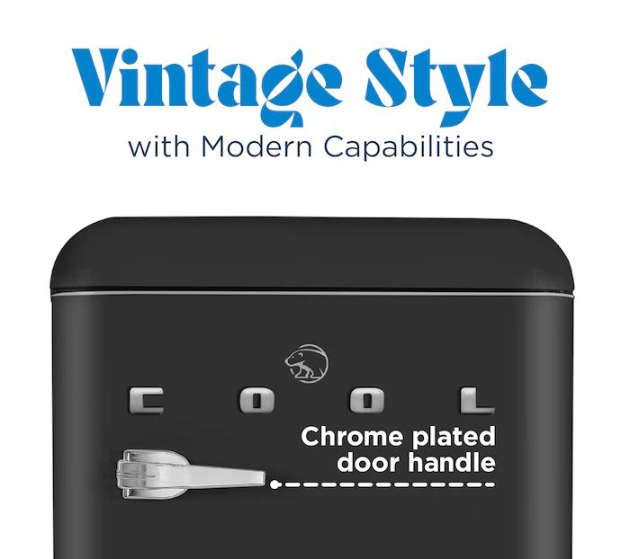 Commercial Cool 4.0 Cu Ft Mini Fridge with Freezer