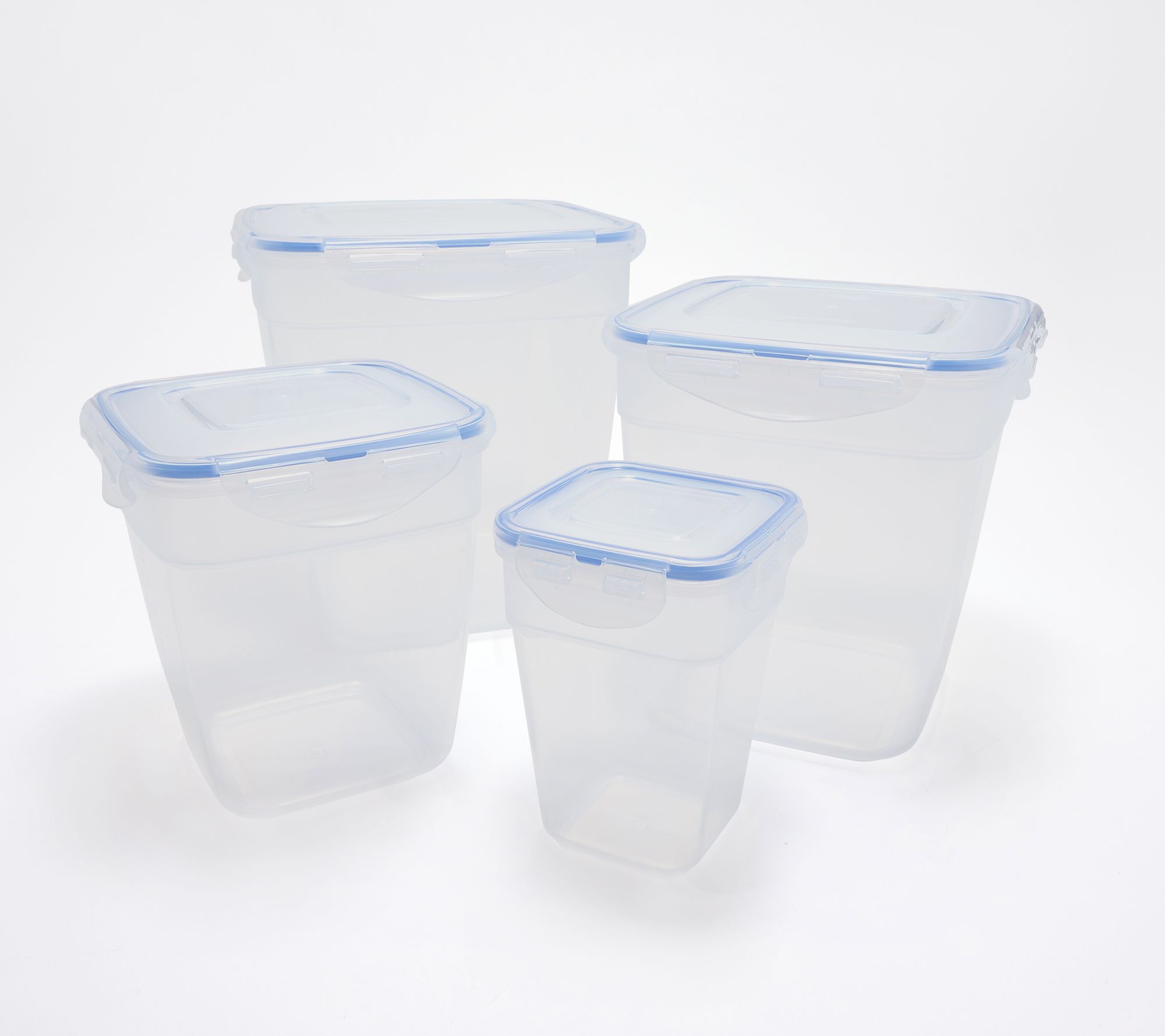 LocknLock 4-Pc Nestable XL Square Pantry Storage Set