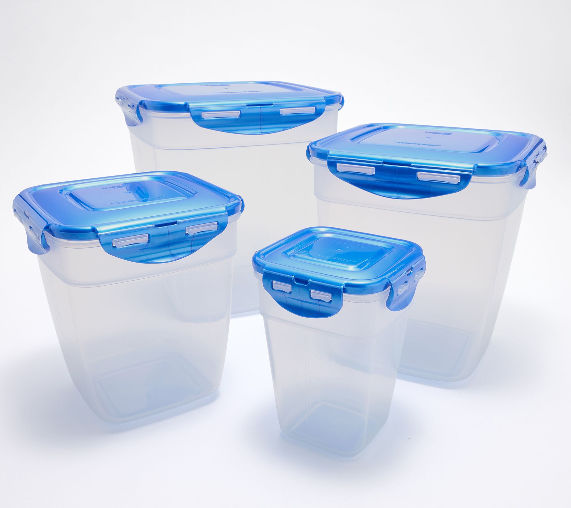 LocknLock 4-Pc Nestable XL Square Pantry Storage Set