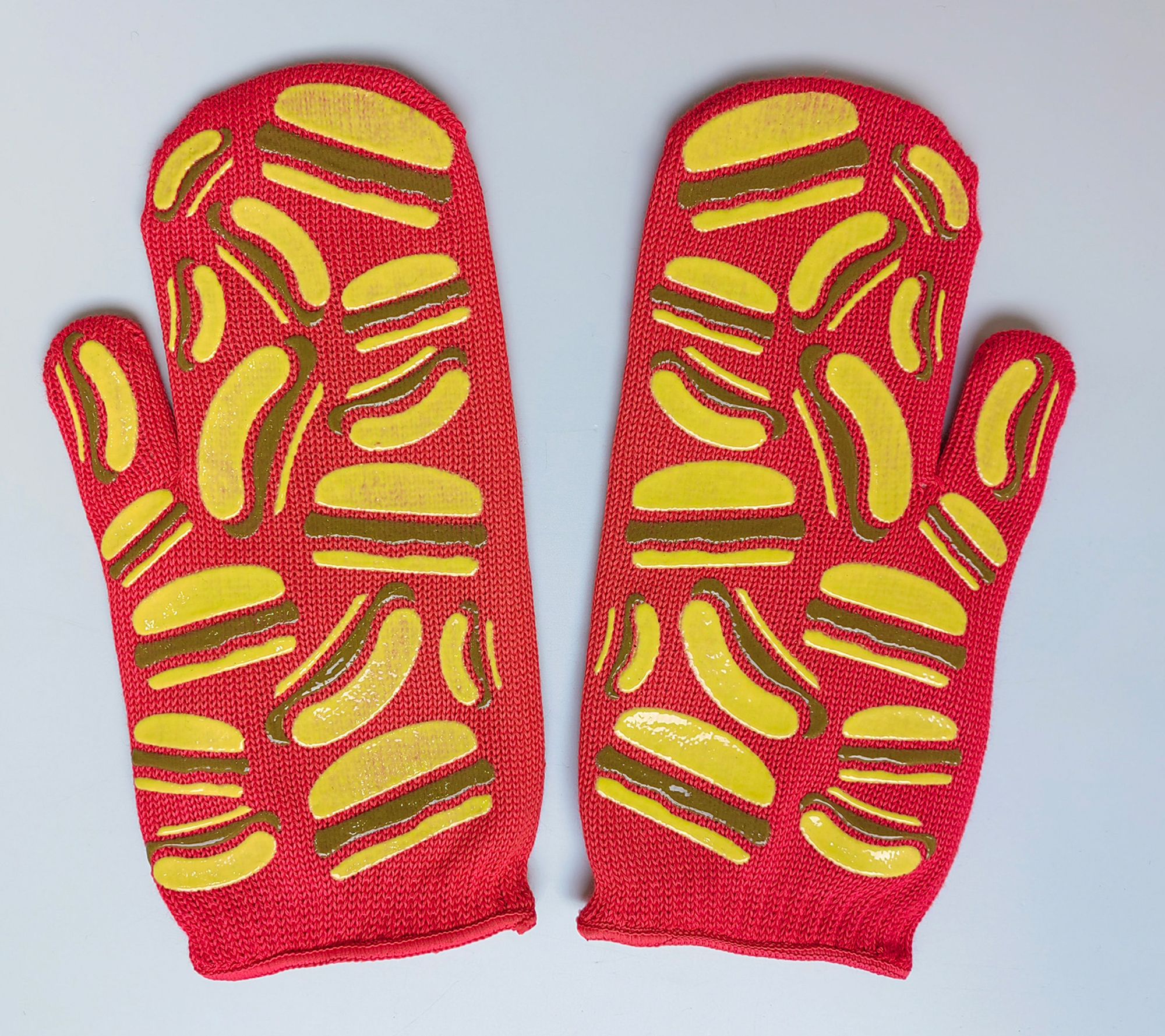 "As Is" Temp-tations Pair of Oven Safe Outdoor Grill Mitts