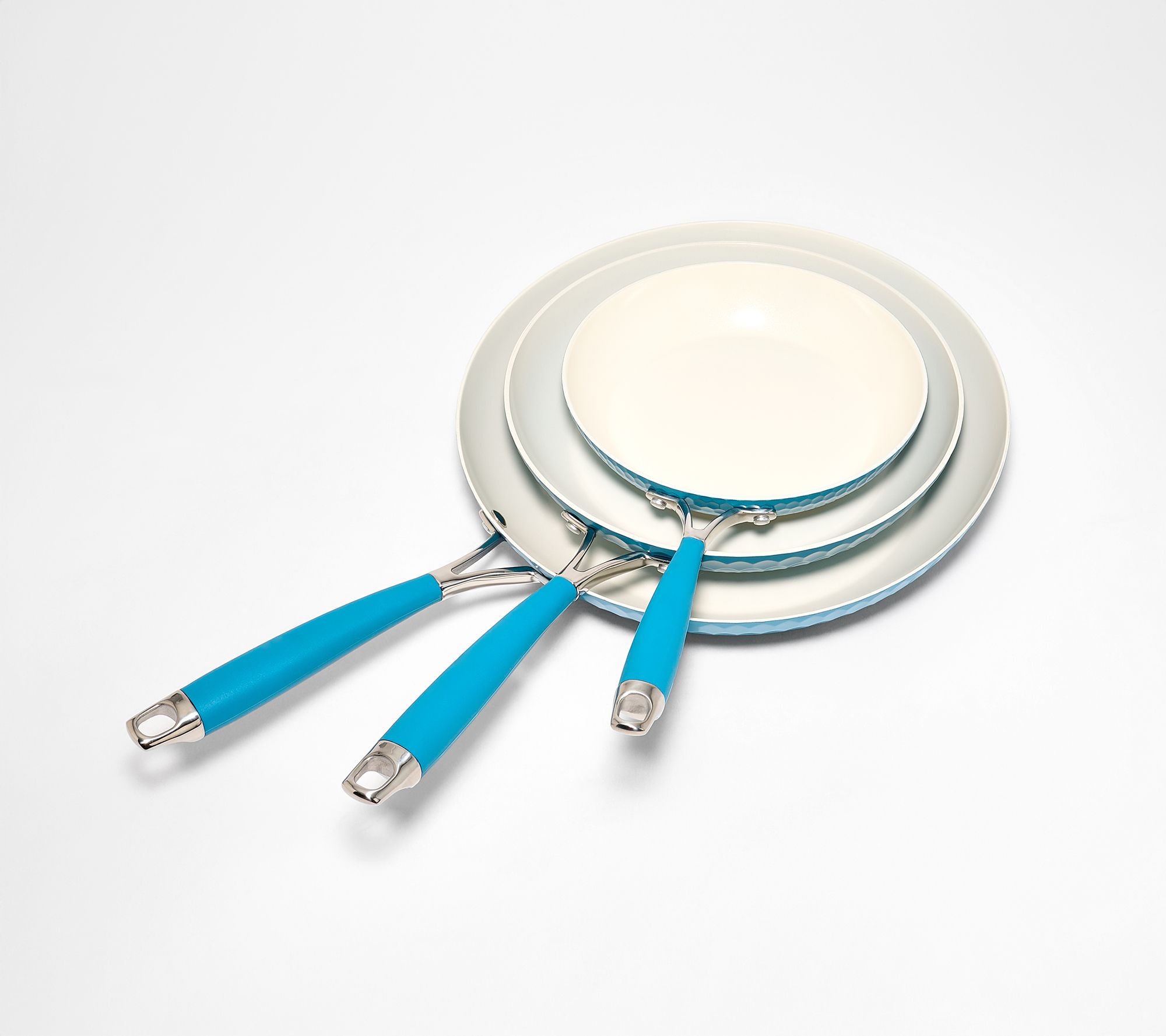 Aarti Sequeria 3-Pc 8", 10" & 12" Honeycomb Fry Pan Set