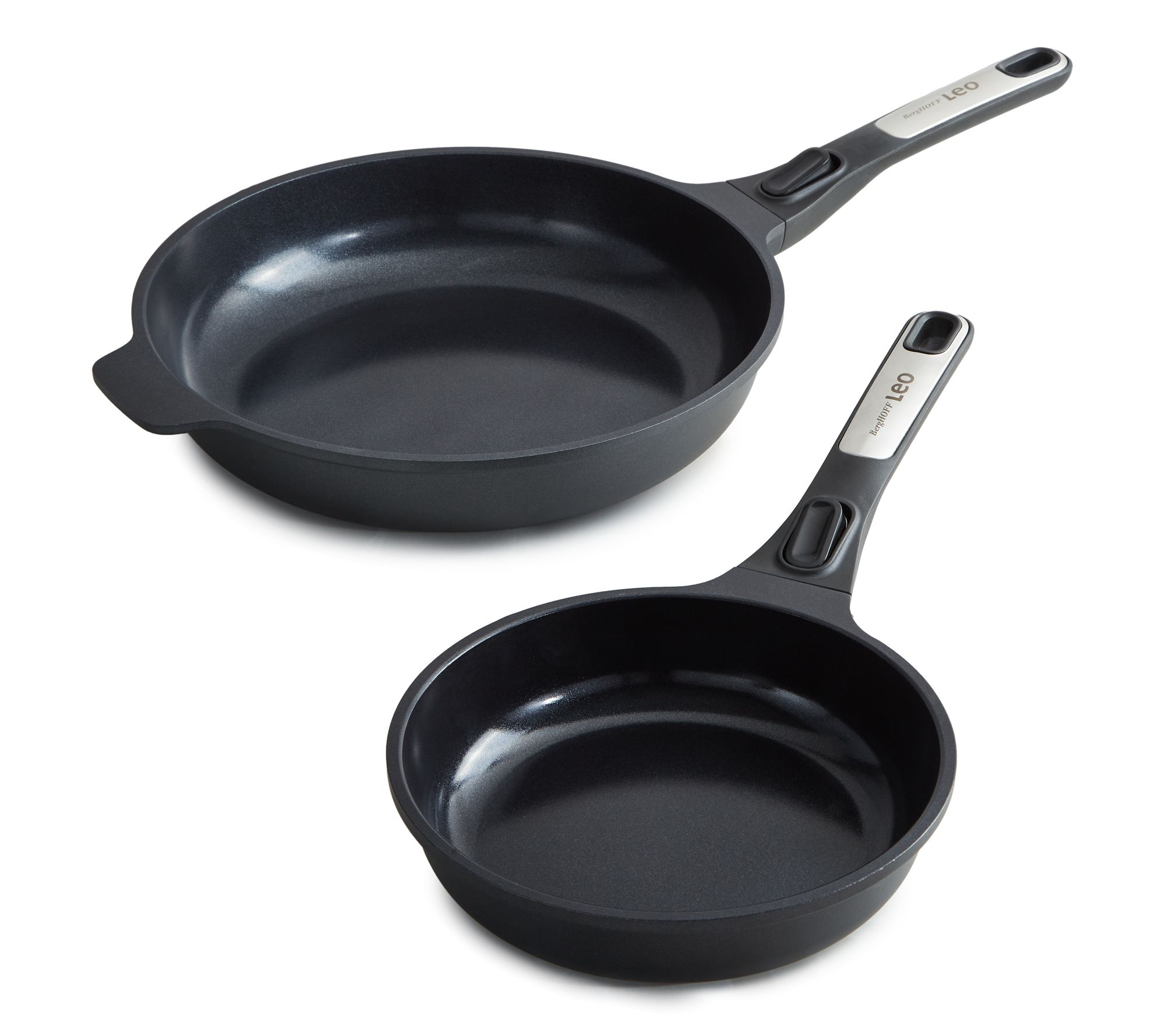 BergHOFF Phantom 2pc Nonstick Ceramic Fry Pan Set, Recycled