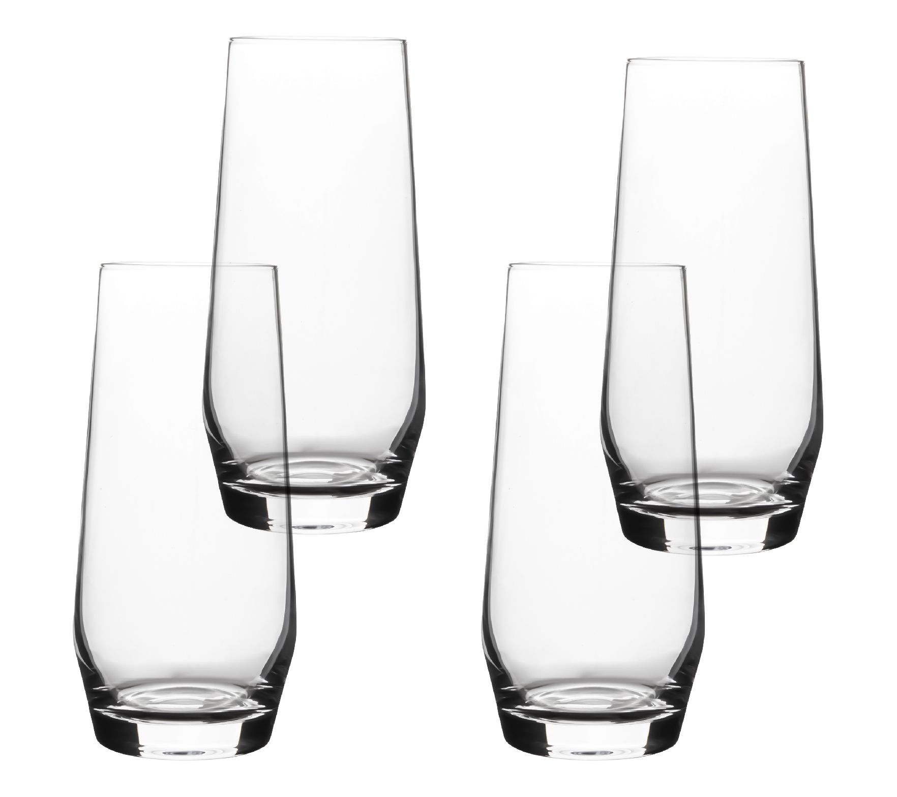 over&back Stemless Mouth-Blown Glassware Set of4