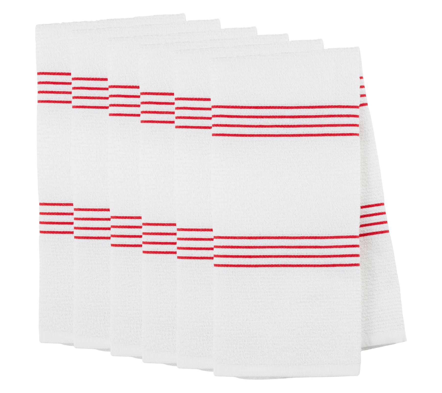 RSVP Terry Kitchen Towel Set of 6
