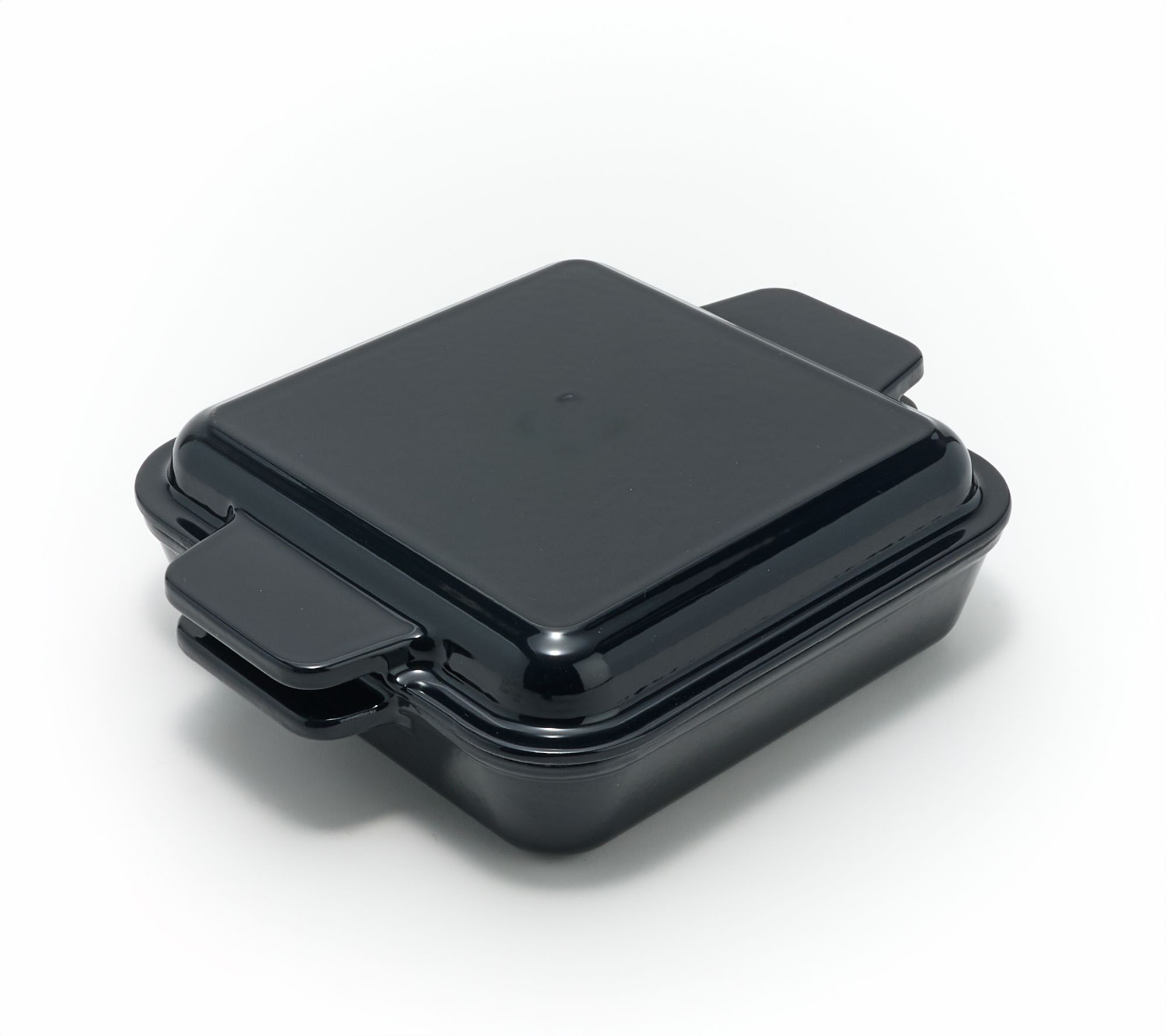 Zakarian byDash 8x8 Nonstick Cast Iron Baker w/ Dual-Purpose Cast Iron Lid