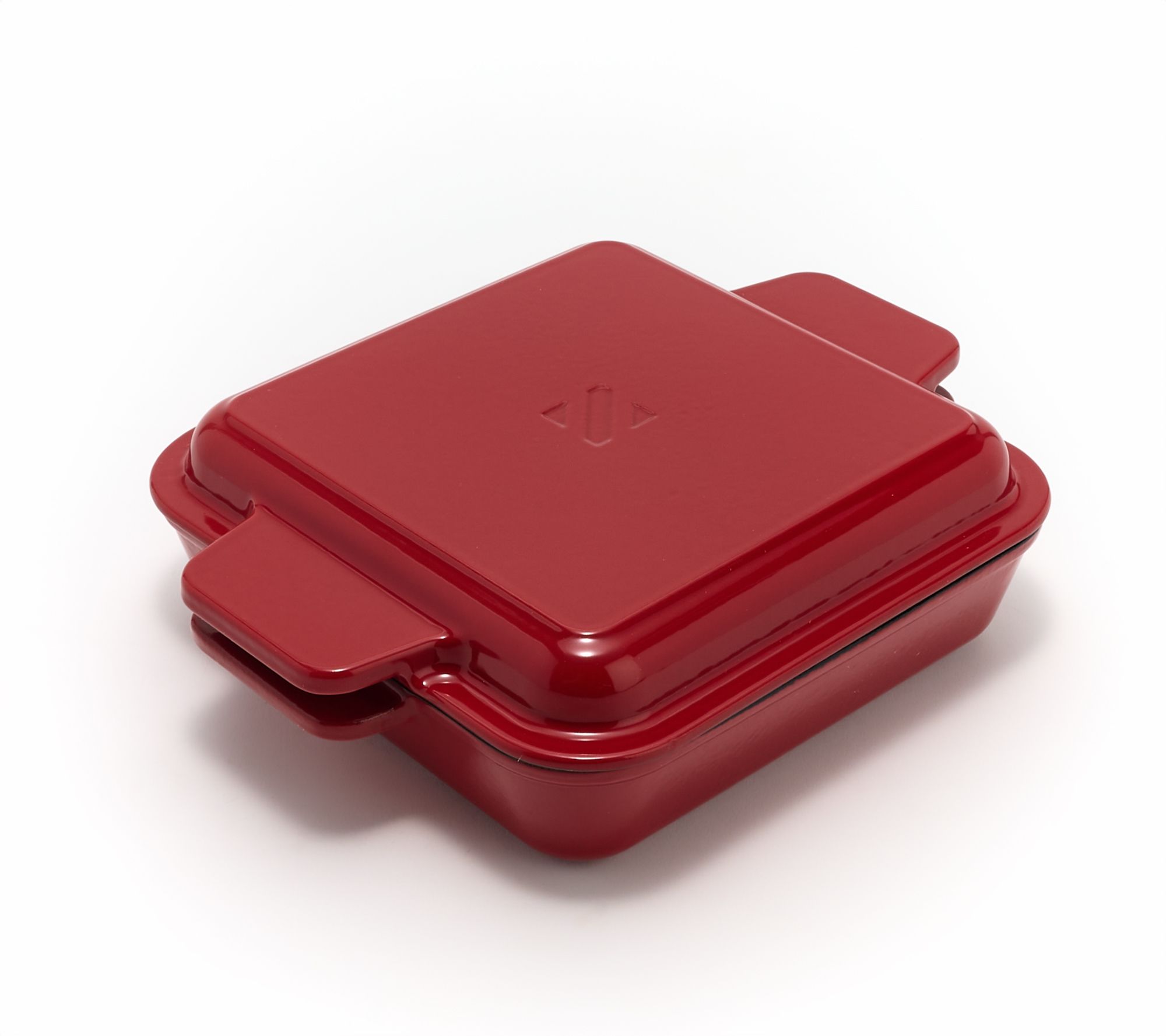 Zakarian byDash 8x8 Nonstick Cast Iron Baker w/ Dual-Purpose Cast Iron Lid