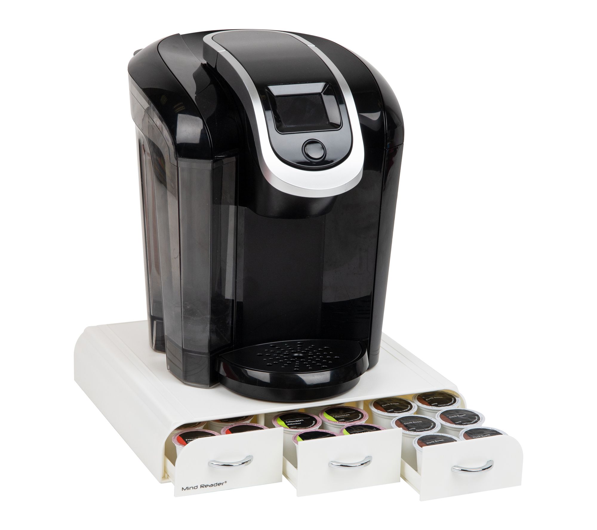Mind Reader 3 Drawers Single Serve Coffee Pod Organizer