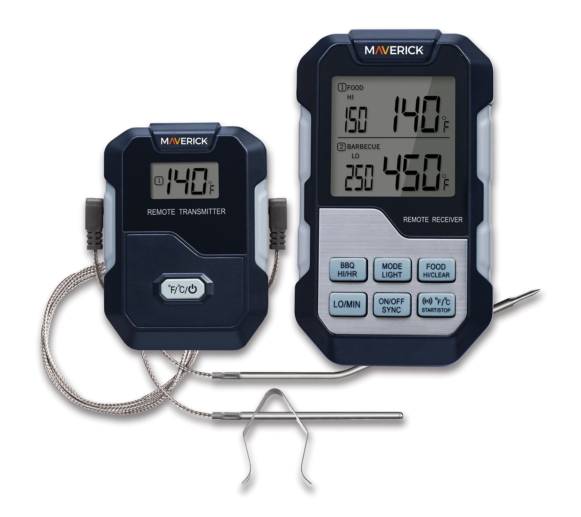 Maverick Long Range Remote Cooking Thermometer,Dual Probe