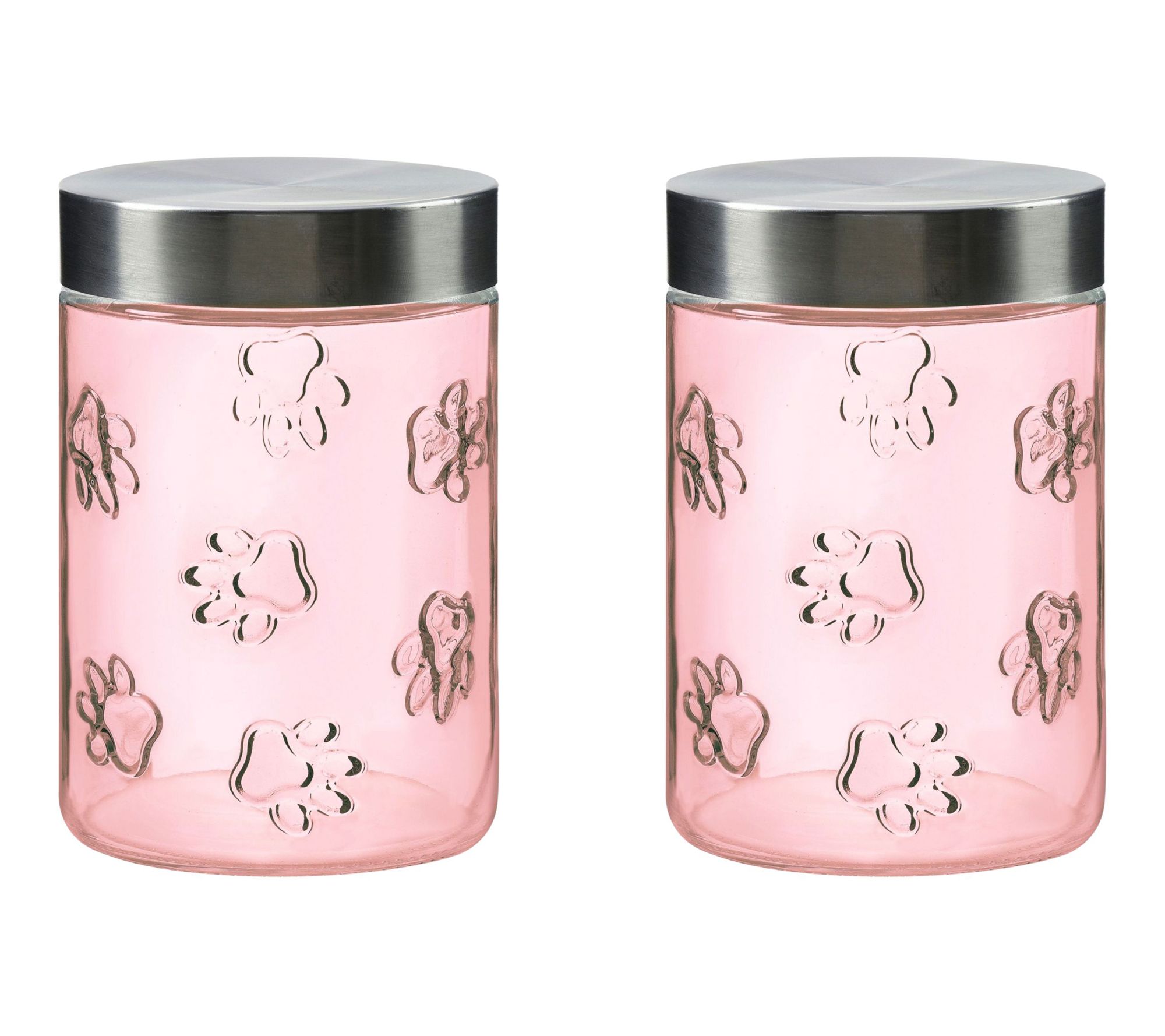 10 Strawberry Street Set of 2 Maxwell Treat Canister Medium