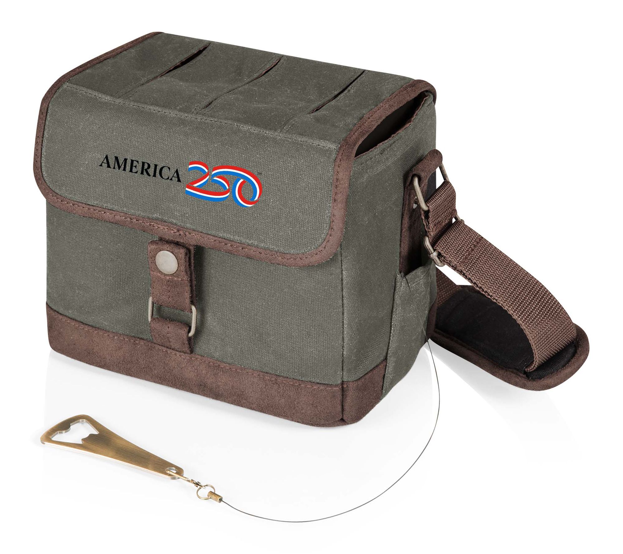 Legacy America250 Beer Caddy Cooler Tote with Opener