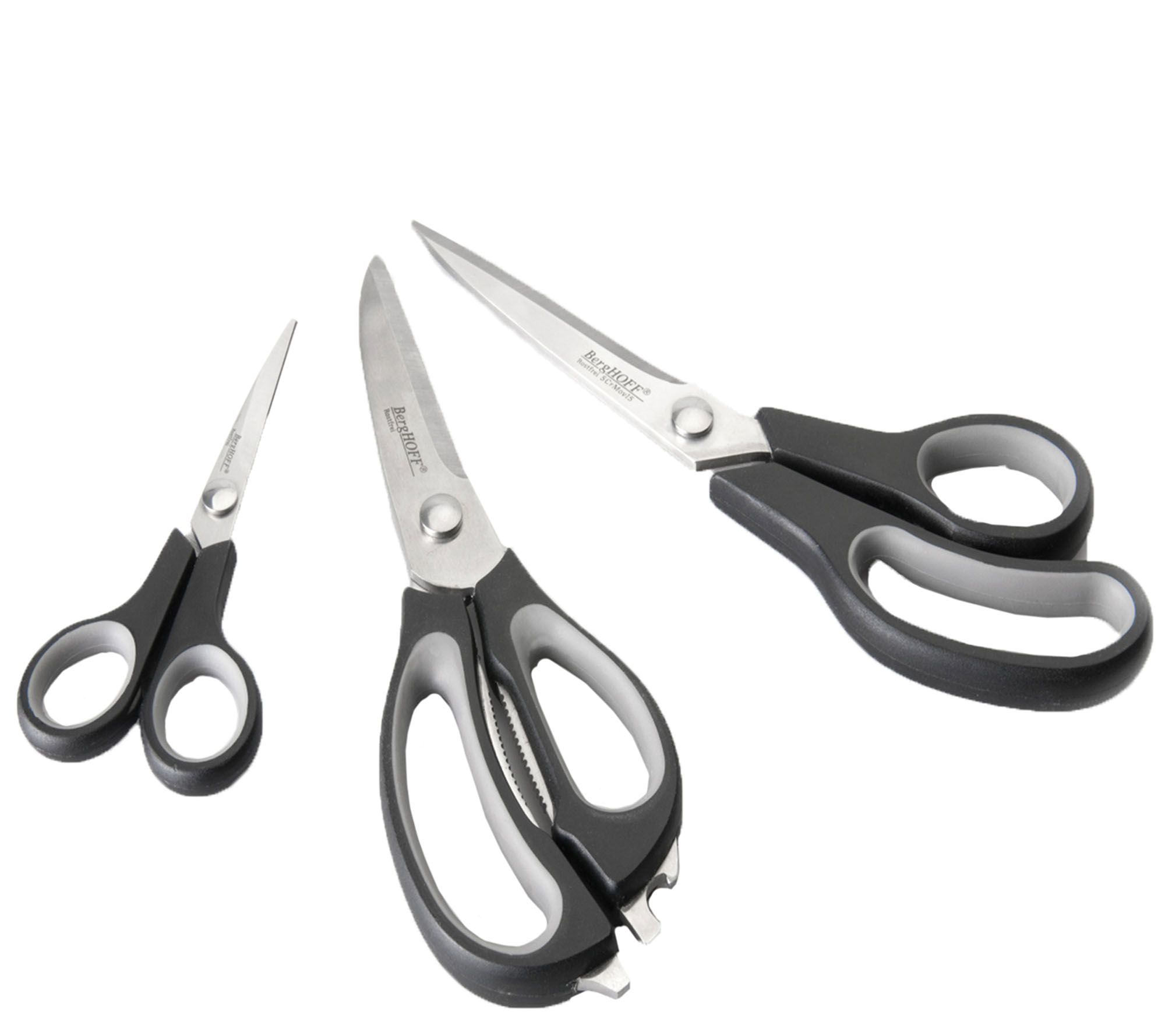 BergHOFF CooknCo Scissors Set, 3 Piece - Black