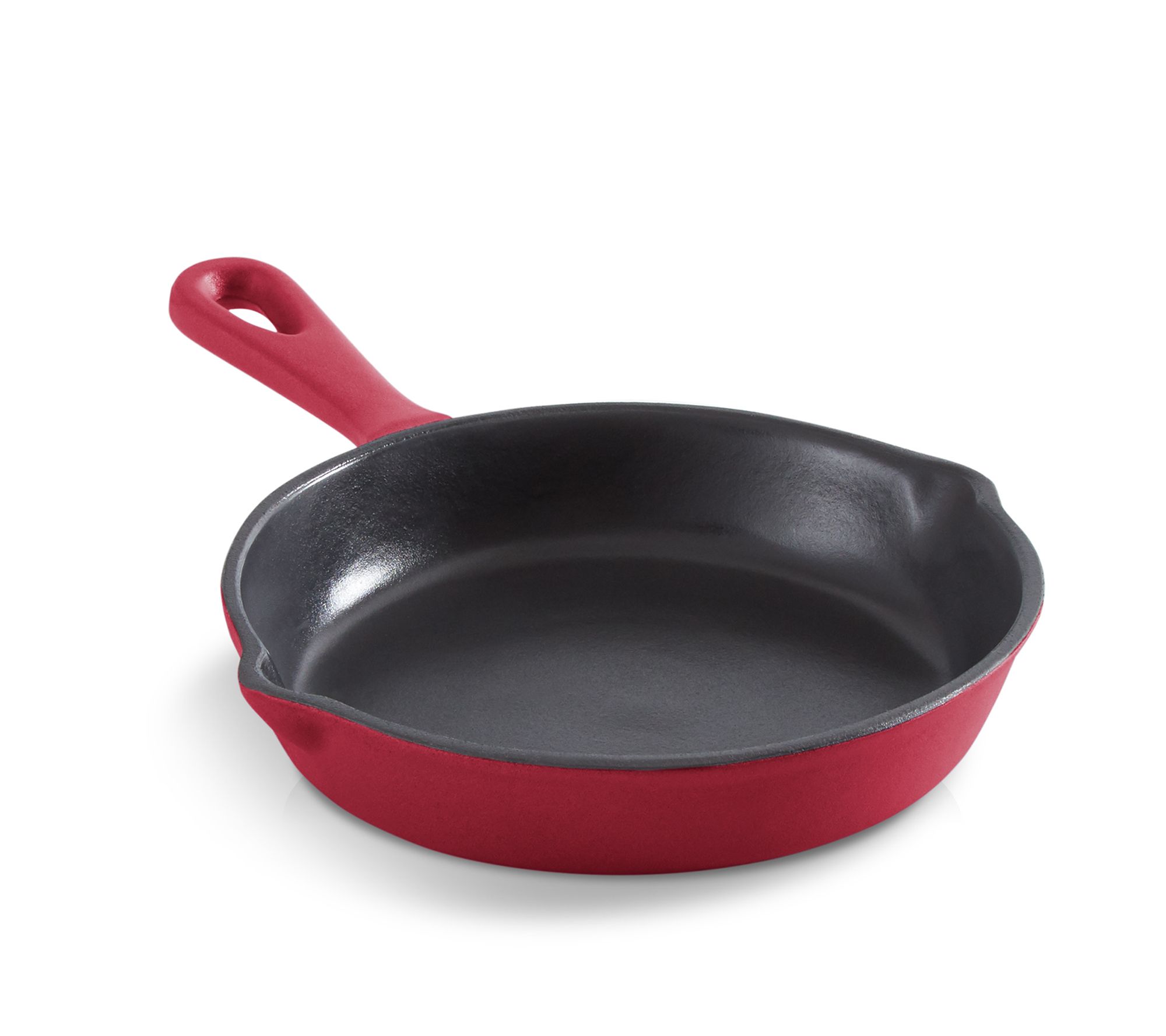 Zakarian by Dash 6 Cast-Iron Skillet Silicone Handle ,Cranberry