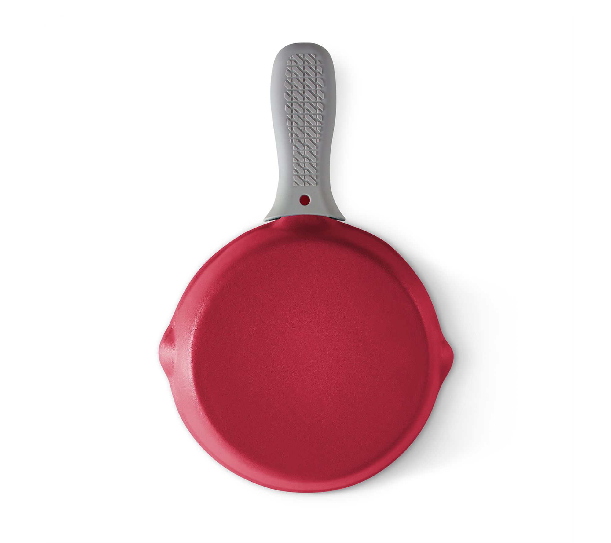 Zakarian by Dash 6 Cast-Iron Skillet Silicone Handle ,Eggplant