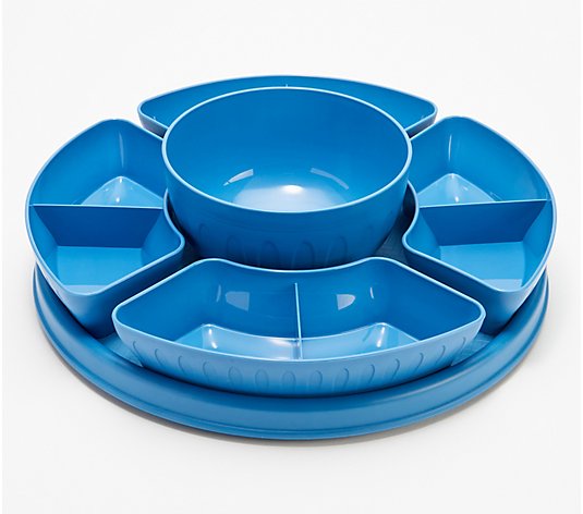 Copco 15" Entertaining Turntable with Removable Containers