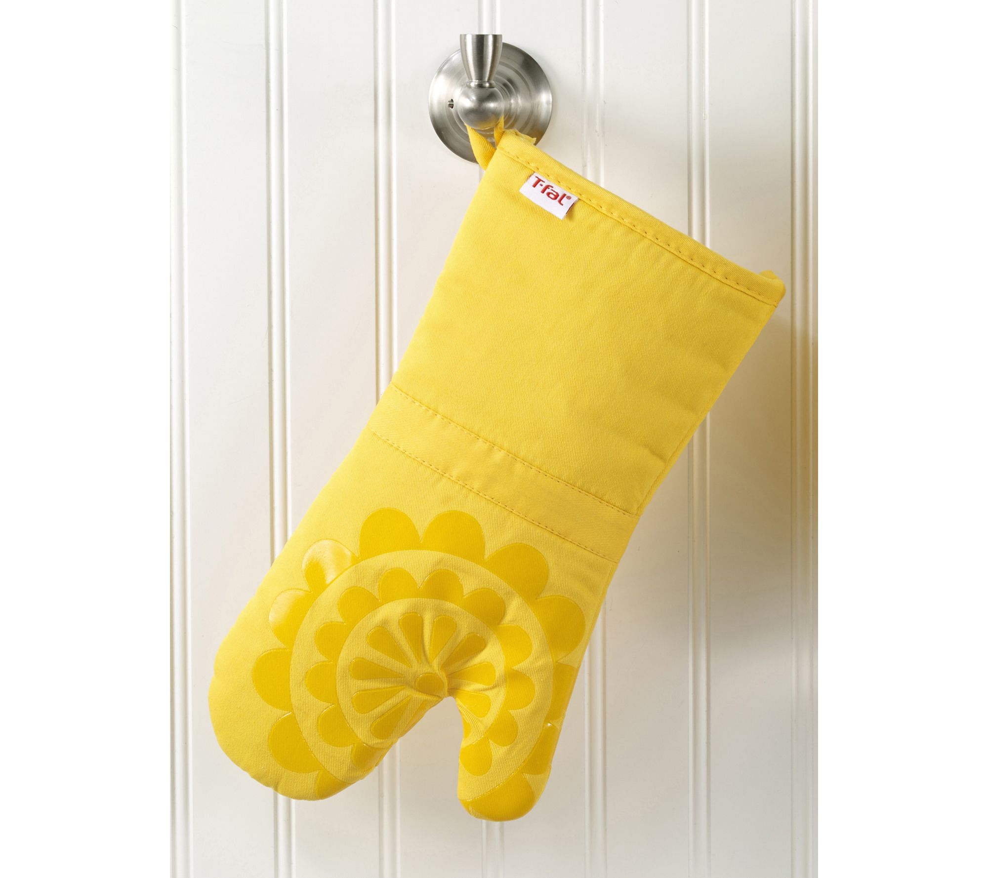 T-Fal Waffle Silicone Oven Mitt (Set of 2), Blue