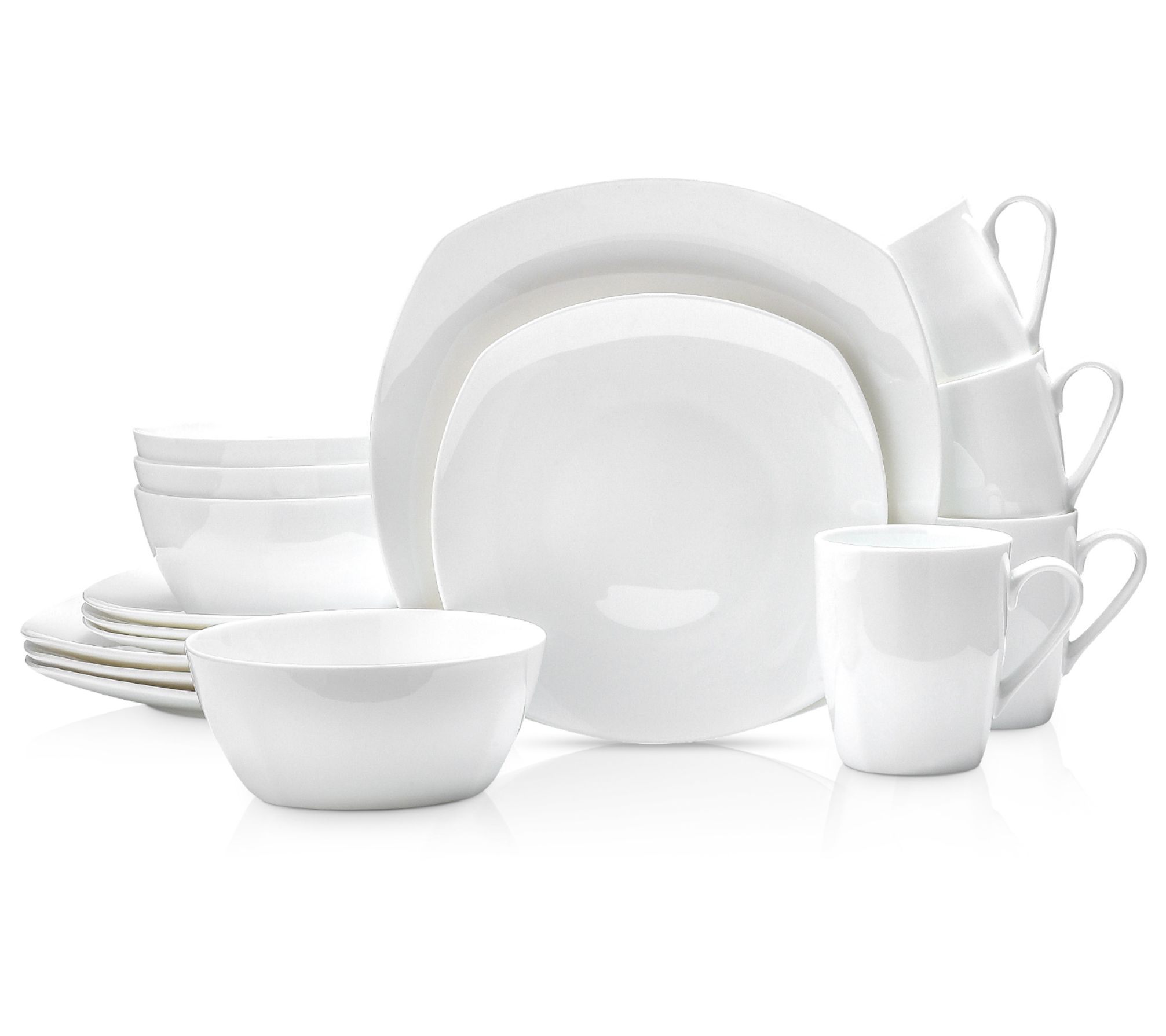 Stone + Lain Juliette 16-Piece Bone China Dinnerware Set