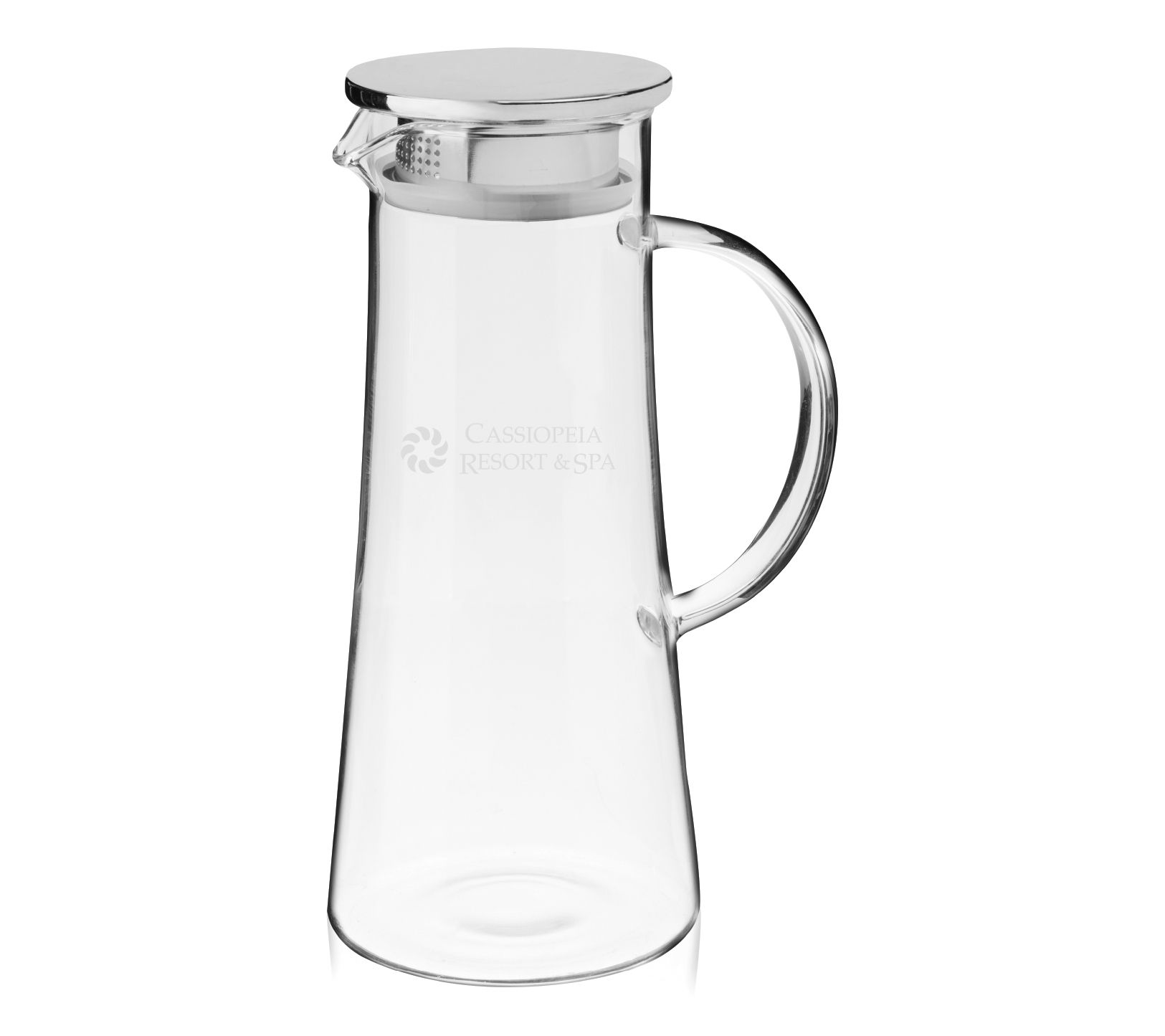 Pinky Up Charlie Glass Iced Tea Carafe