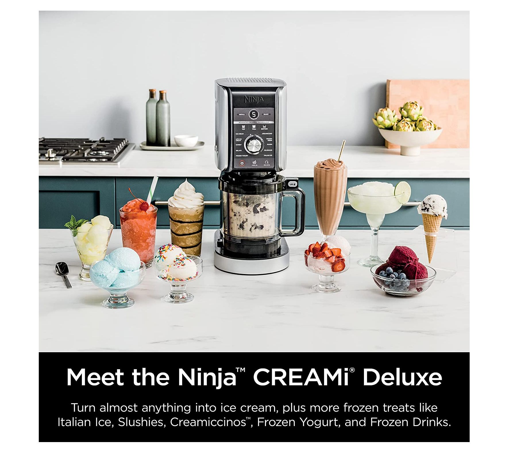 Ninja CREAMi Deluxe 11-in-1 NC501 Ice Cream & Frozen Treat Maker ***BRAND  NEW***