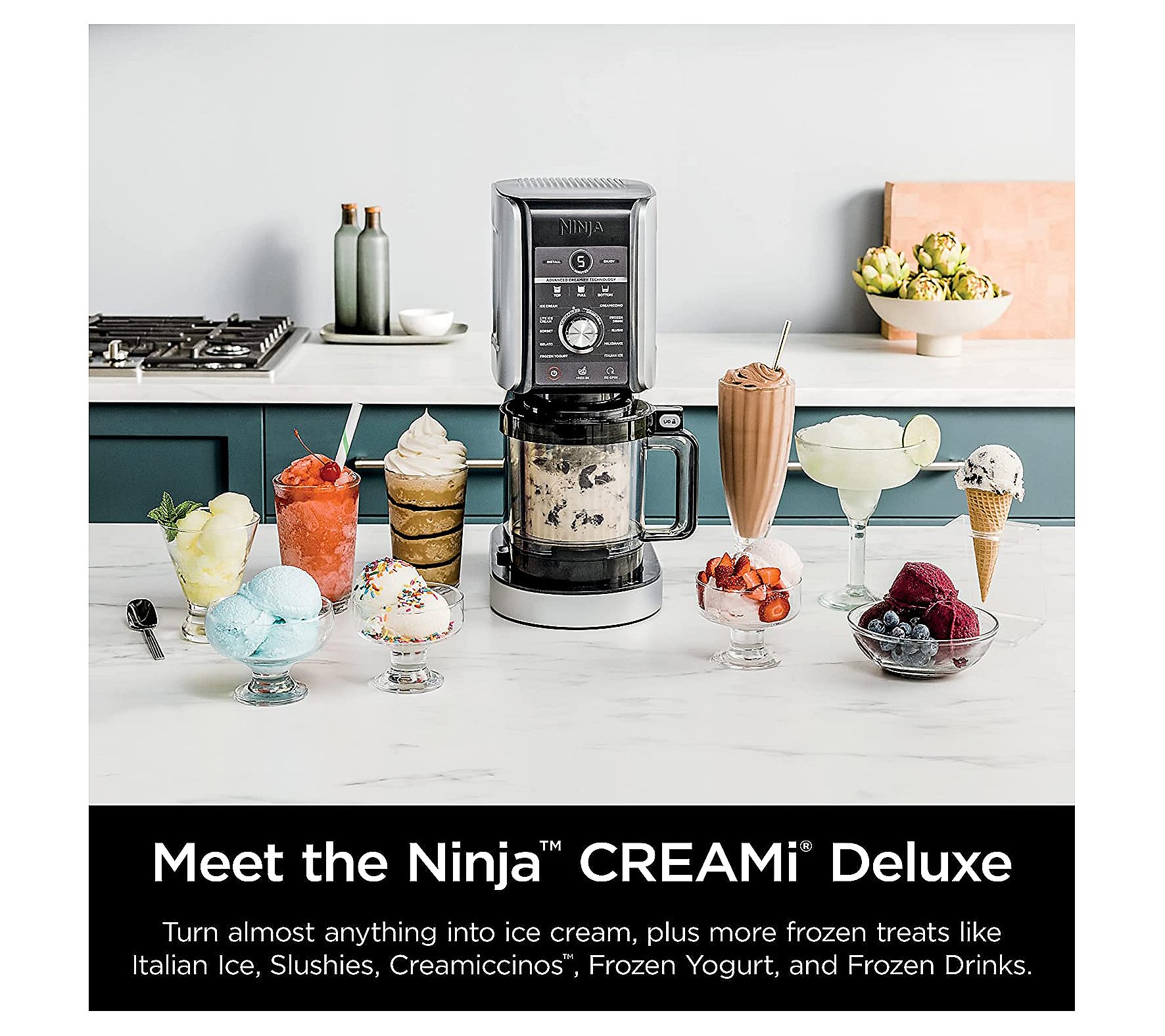 Ninja CREAMi Deluxe 11-in-1 XL Ice Cream Maker 