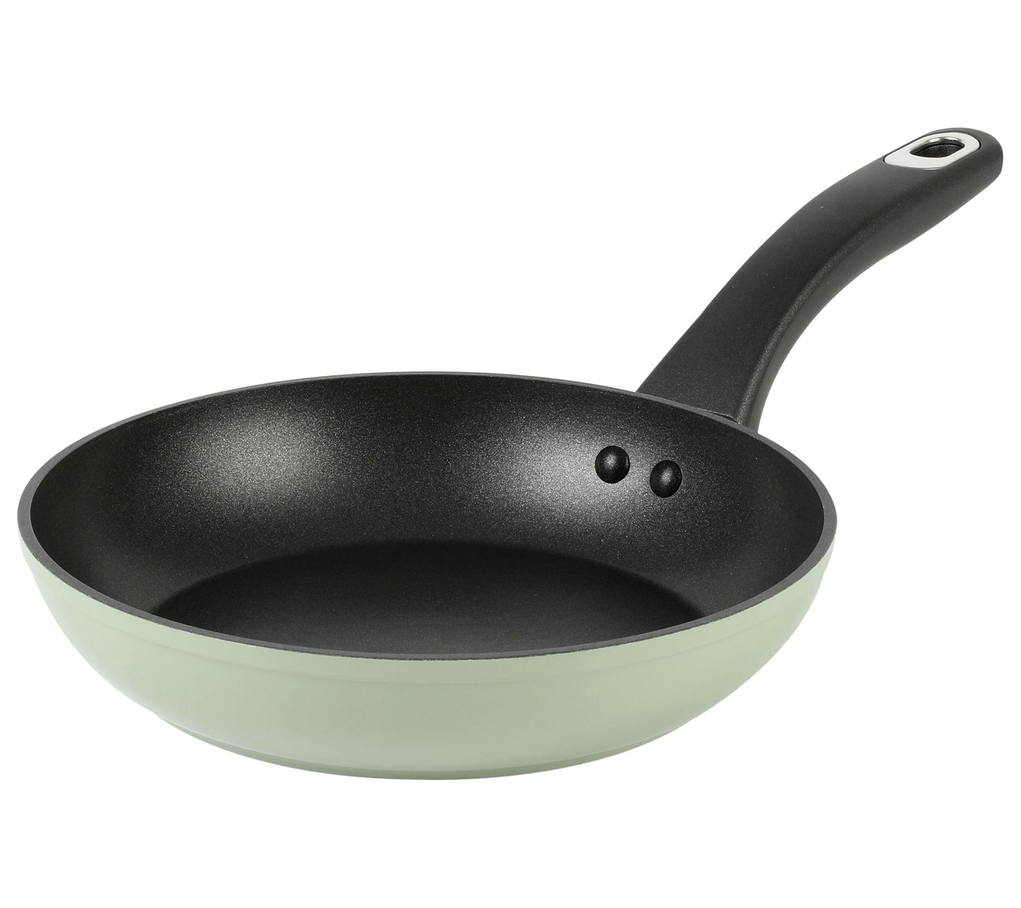 Martha Stewart Everyday Doylestown 12 inch Nonstick Aluminum Frying Pan in Black