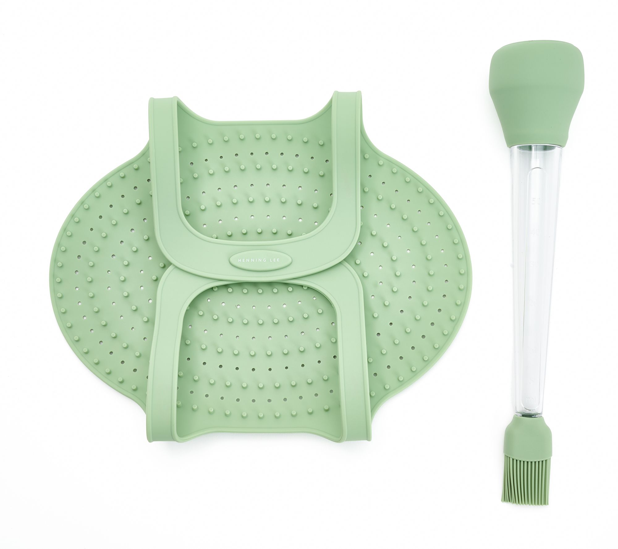 Henning Lee Silicone Turkey Lifter and 2-in-1 Basting Tool