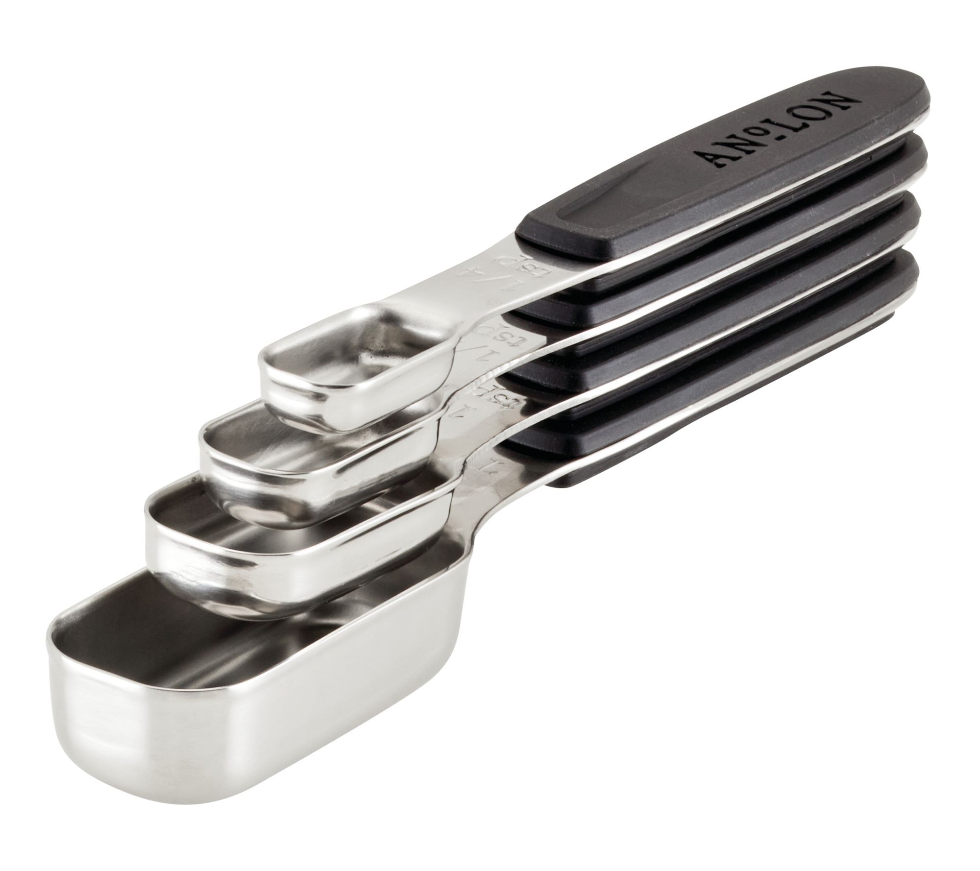 Anolon SureGrip Magnetic Measuring Spoon Set, 4Pc.