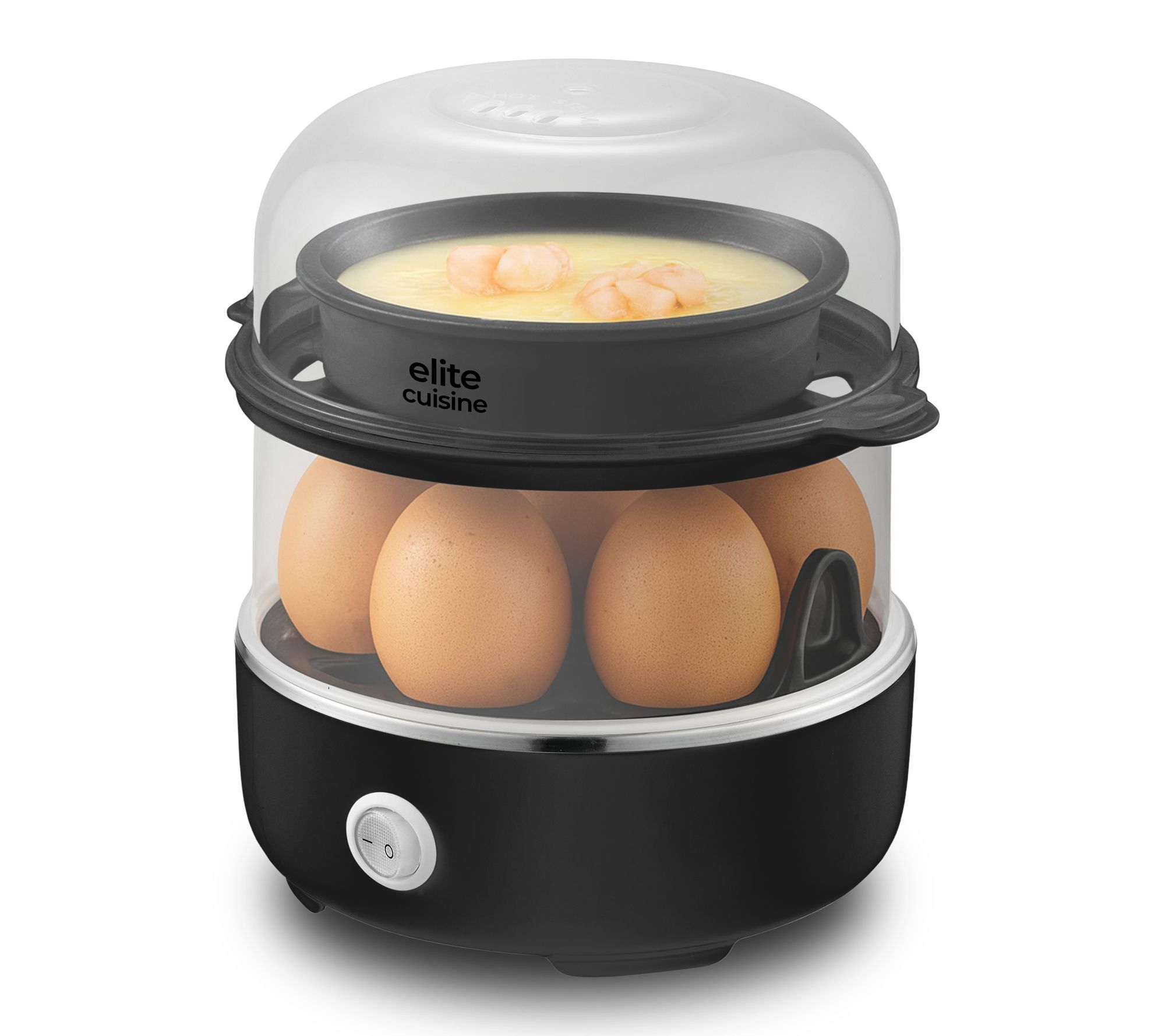  Elite Cuisine Automatic Easy Egg Cooker, 14 Egg