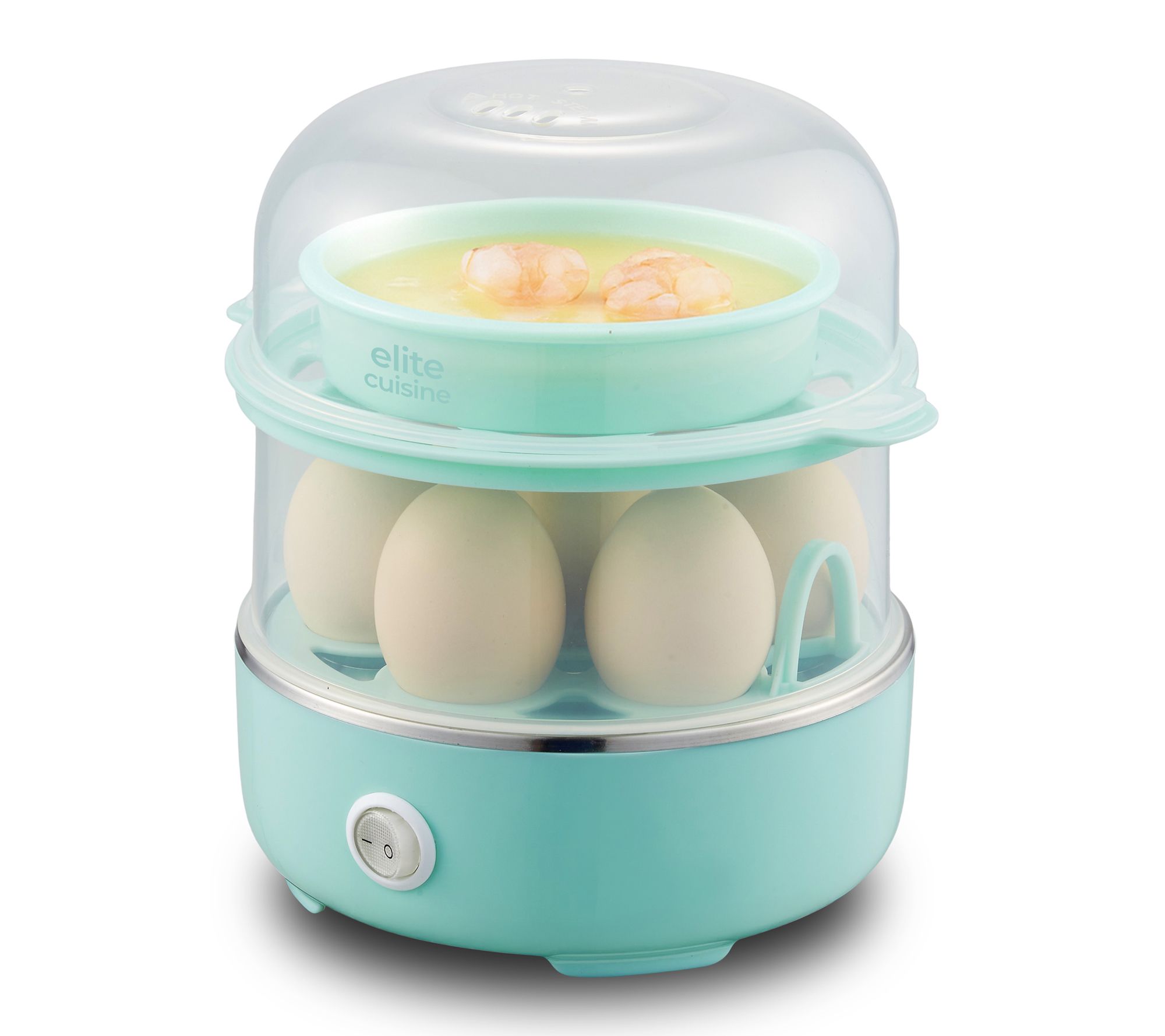 Elite Cuisine Automatic Easy Egg Cooker, 14 Egg