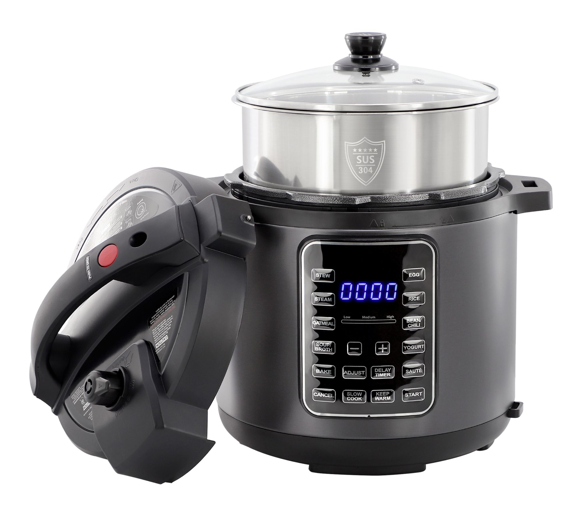 MegaChef 6 Quart 11-in-1 Electric Pressure Cooker
