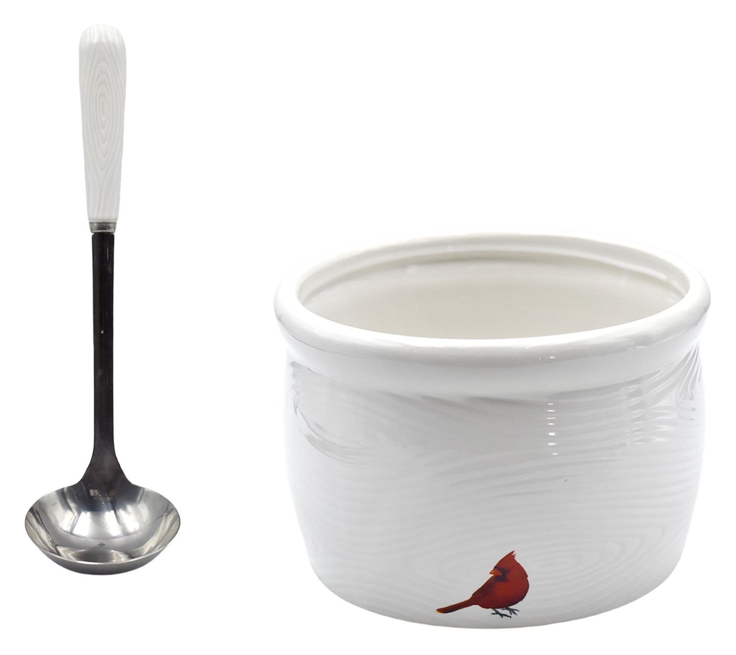 "As Is" Temp-tations Punch Bowl with Serving Spoon