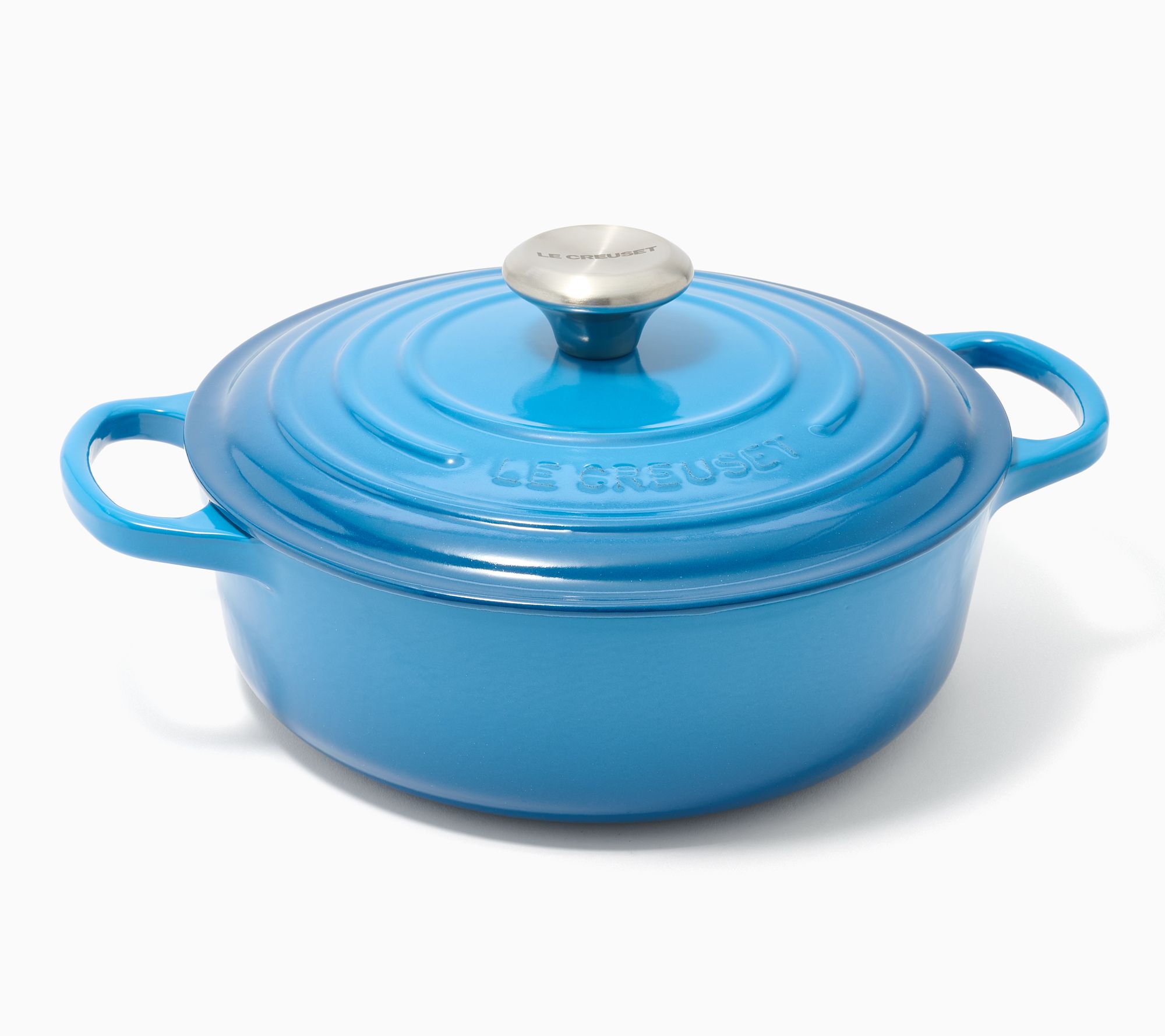 Le Creuset 3.5-qt Signature Cast Iron Round Wide Oven