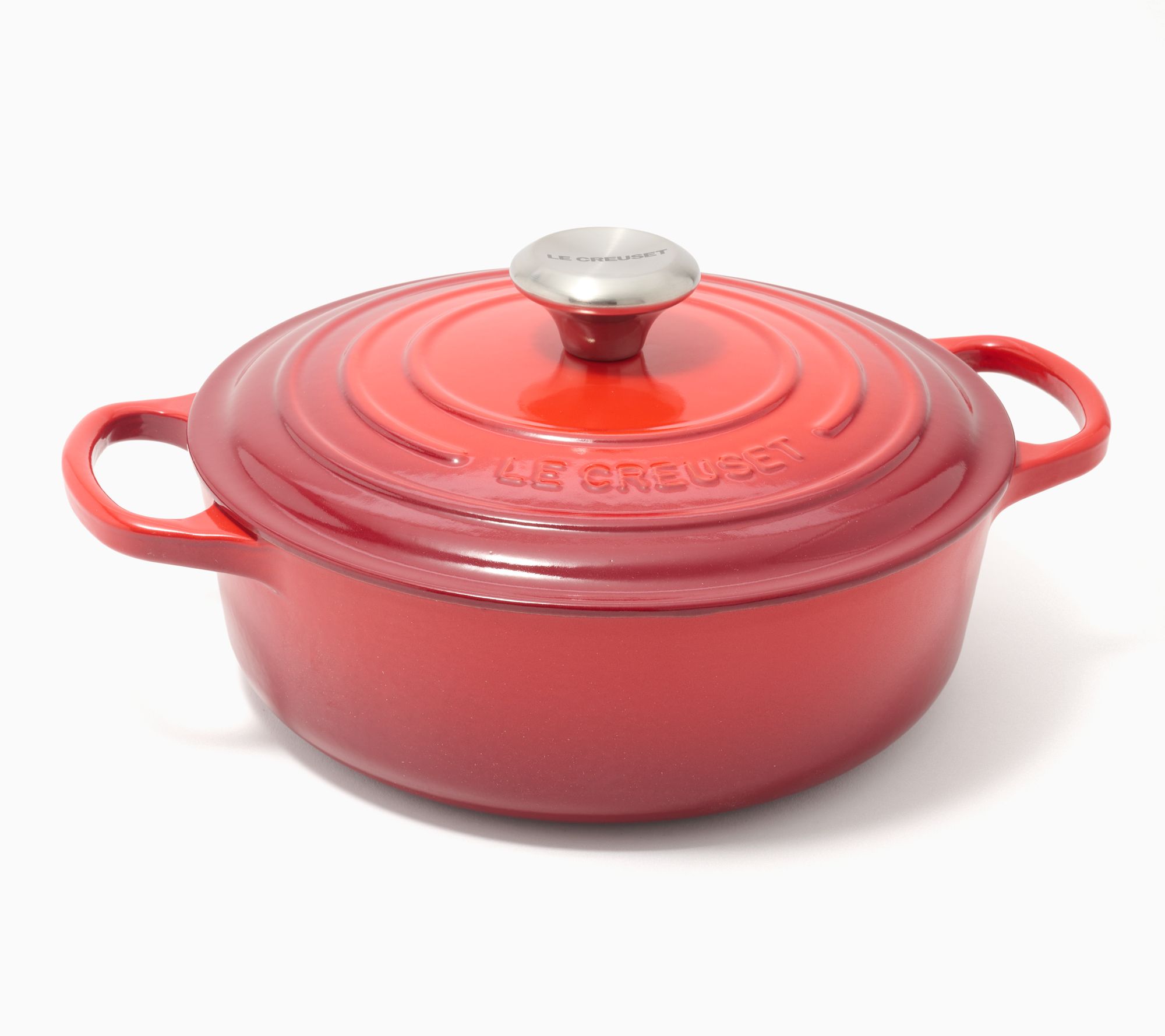 Le Creuset 3.5-qt Signature Cast Iron Round Wide Oven