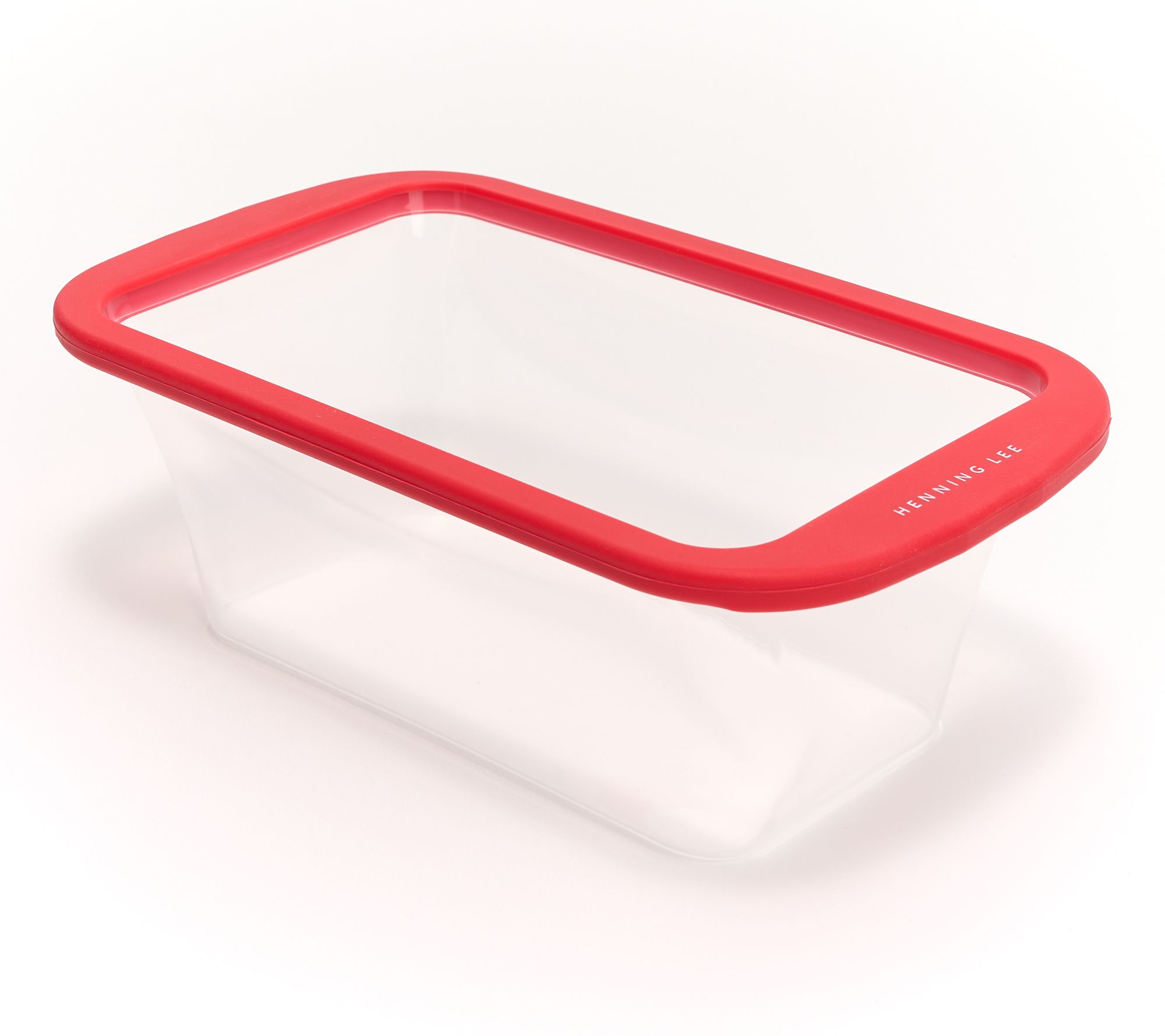 Henning Lee Look & Cook Clear Silicone Loaf Pan