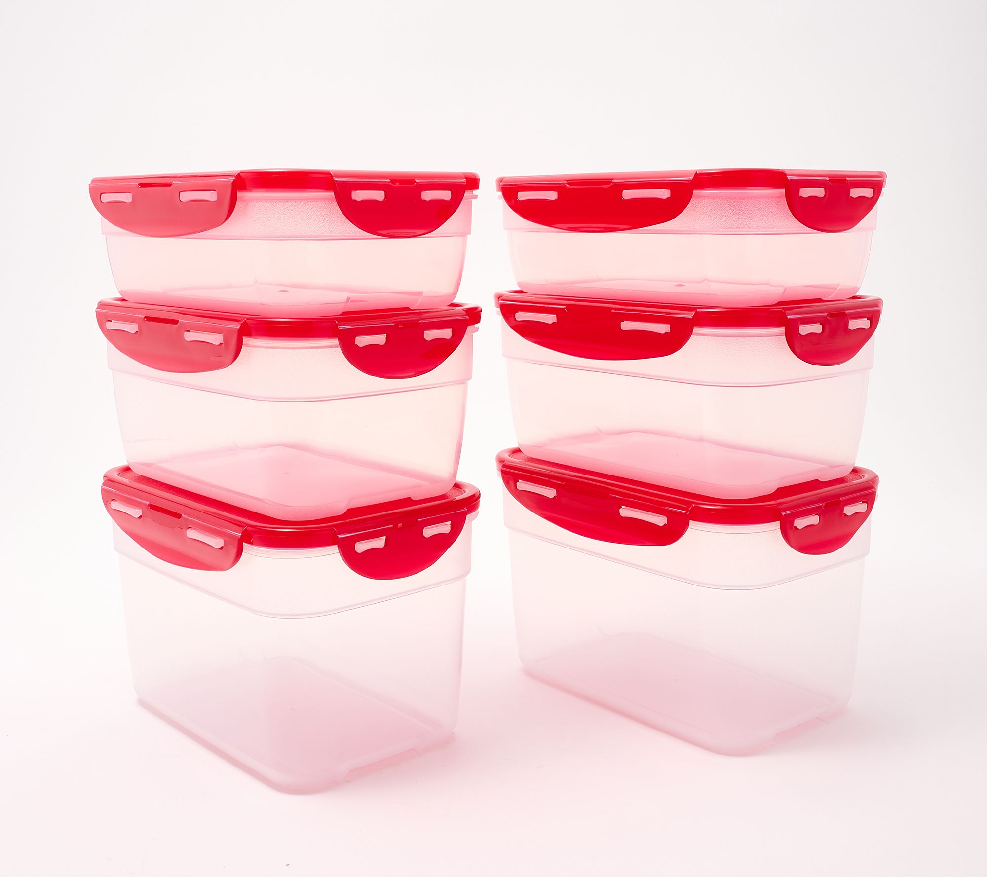 Locknlock 6-Pc Nestable Rectangle Storage Set