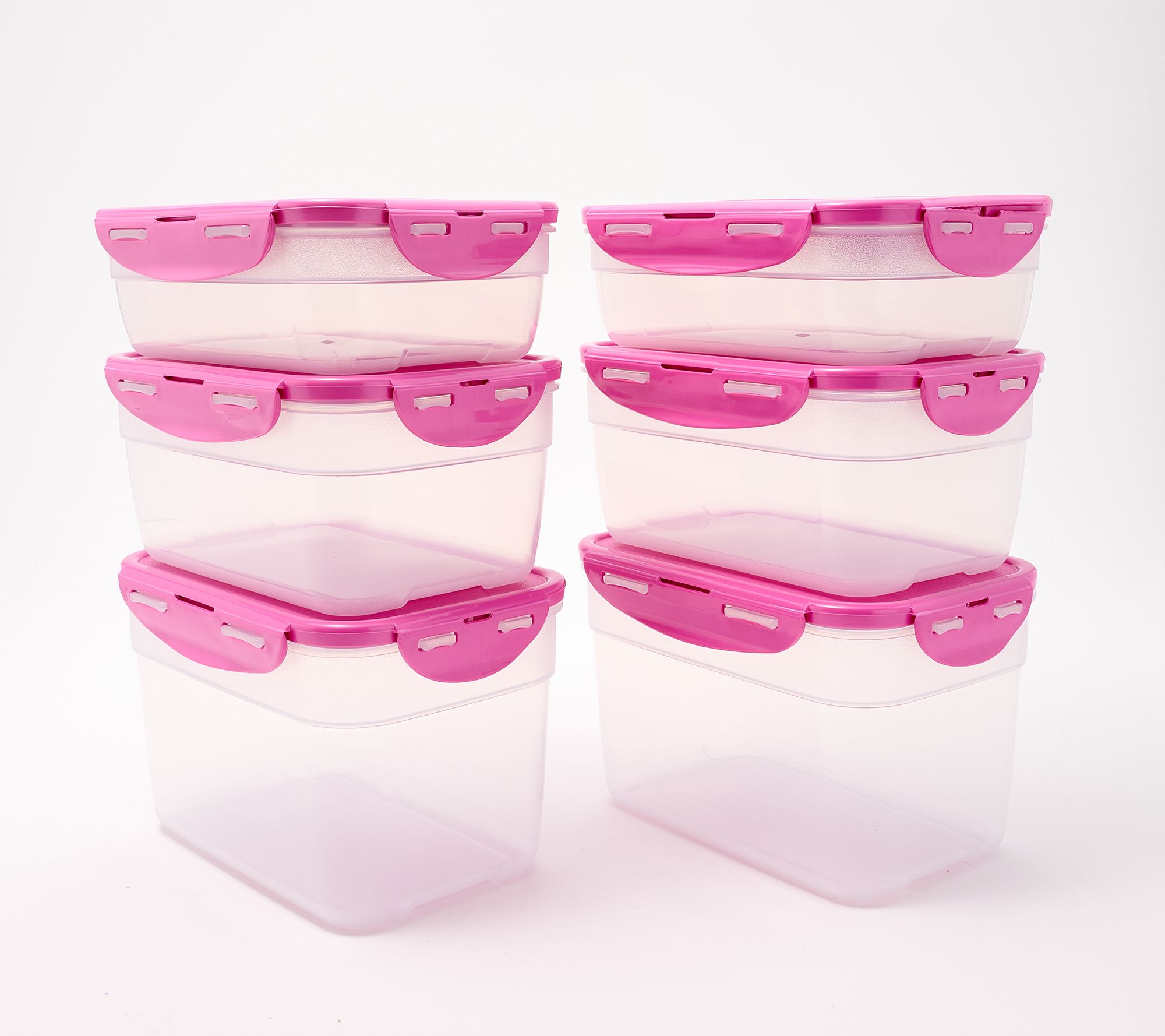 Locknlock 6-Pc Nestable Rectangle Storage Set
