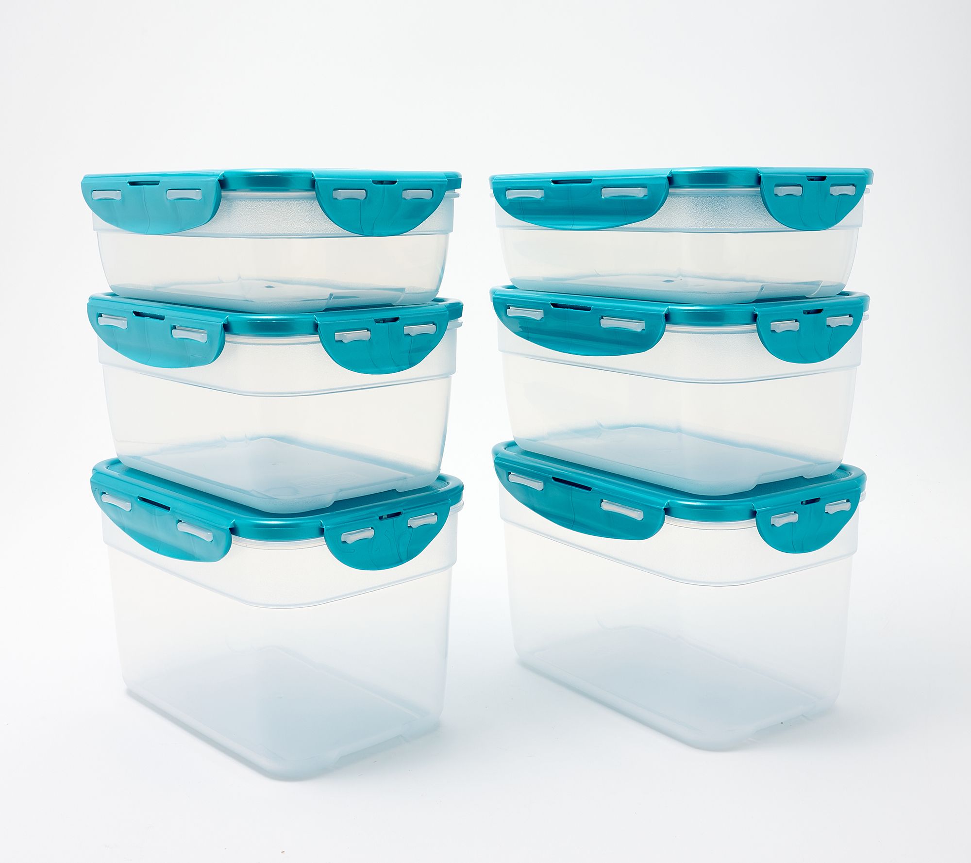 Locknlock 6-Pc Nestable Rectangle Storage Set