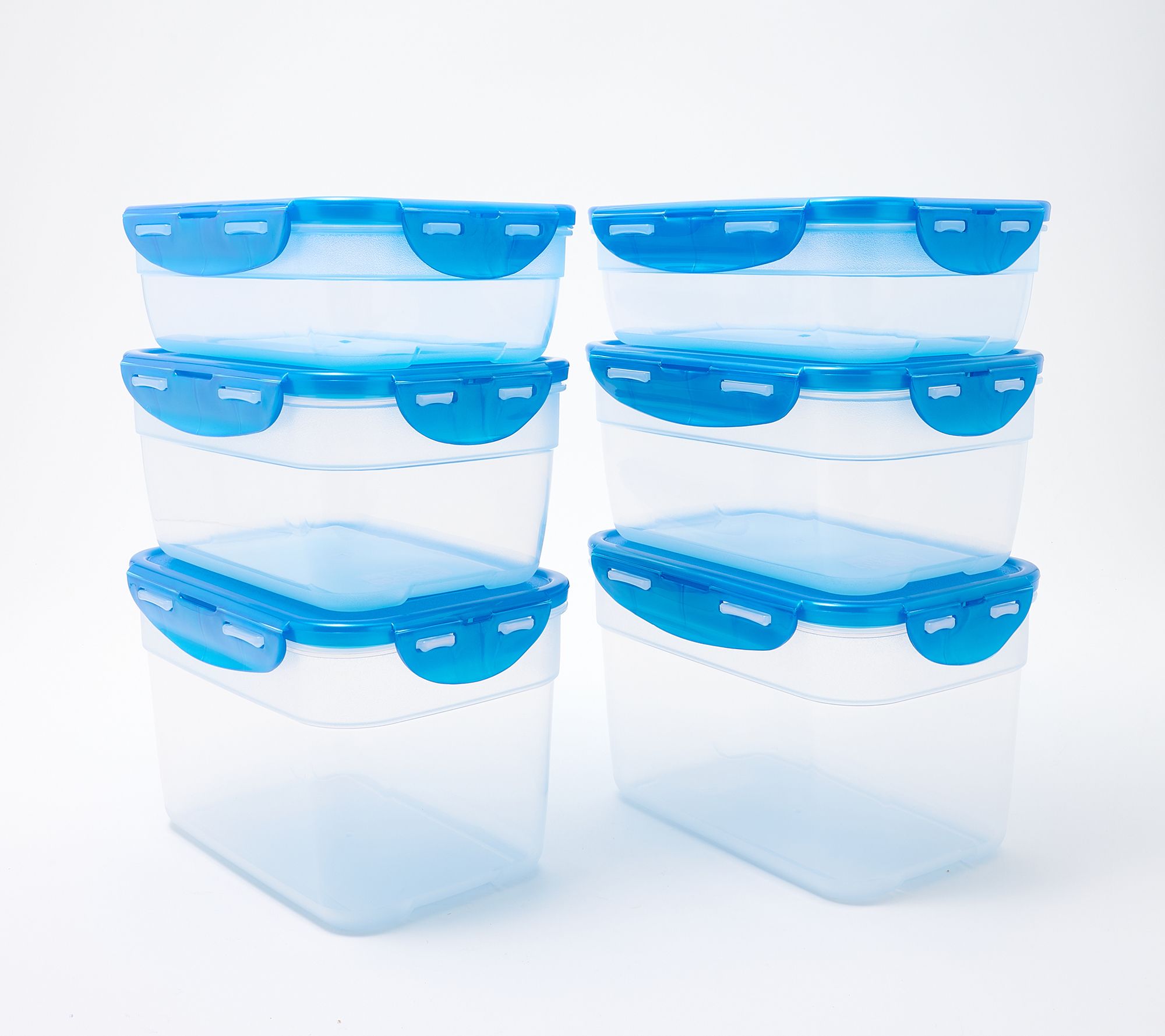 Locknlock 6-Pc Nestable Rectangle Storage Set