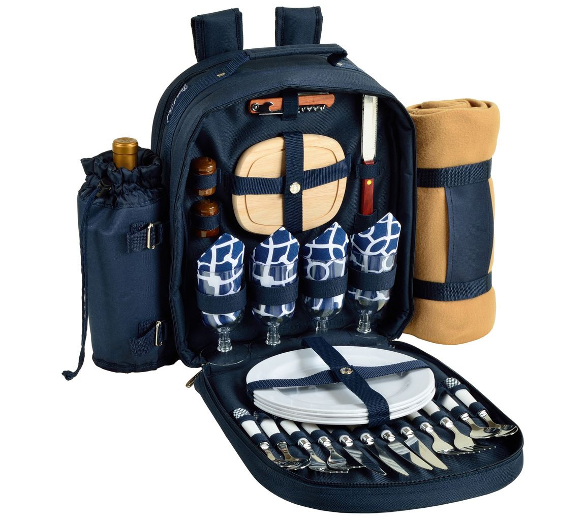 Navy/Trellis