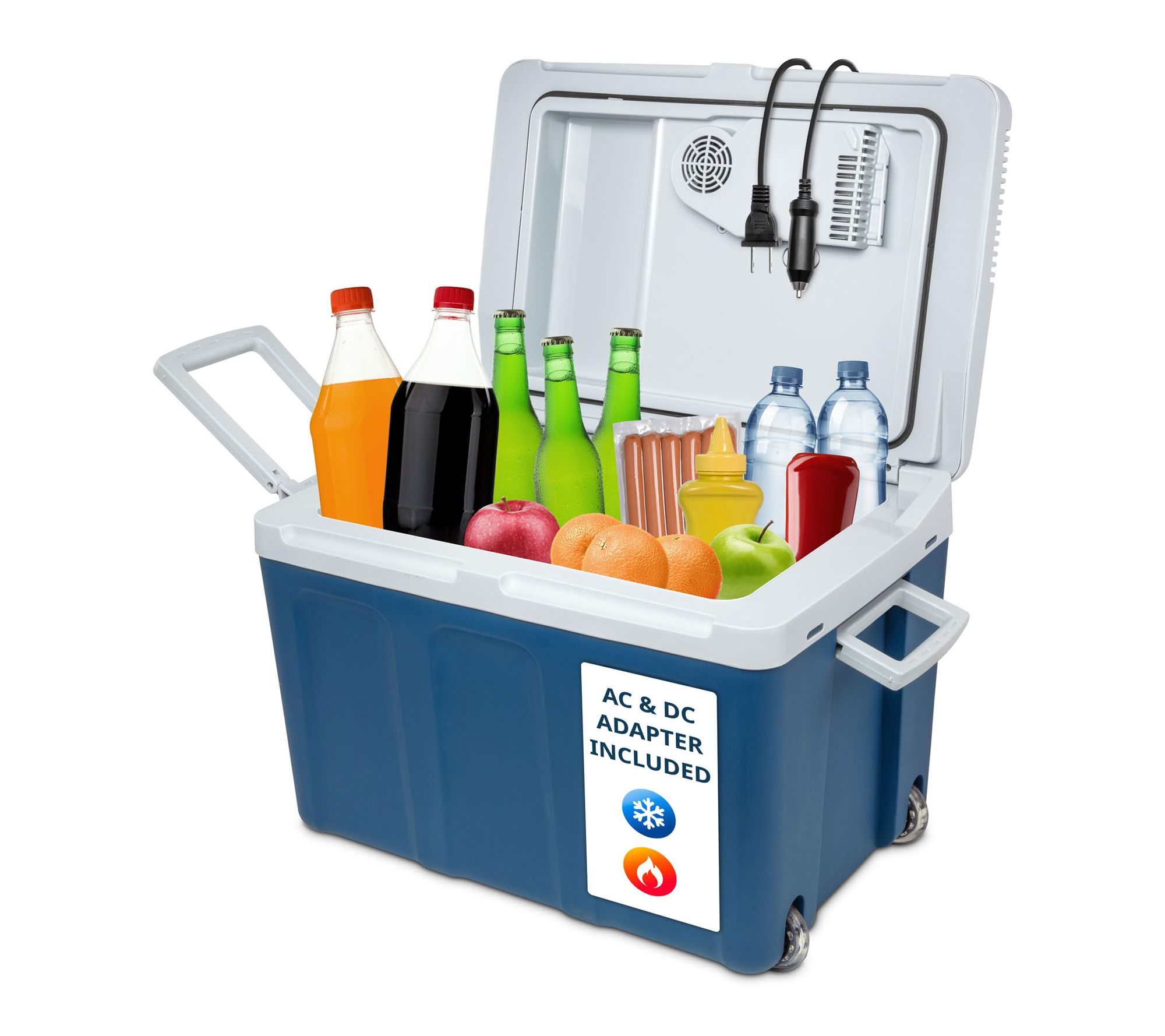 Ivation Electric Cooler Bag, 15 L Portable Thermoelectric